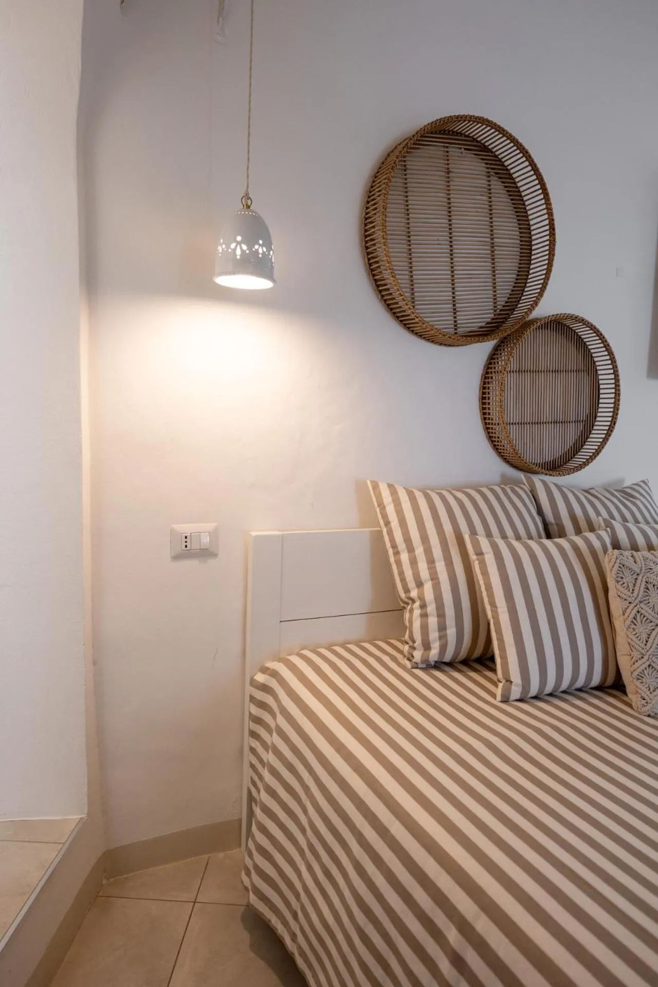 Bed in Palmieri Luxury Rooms