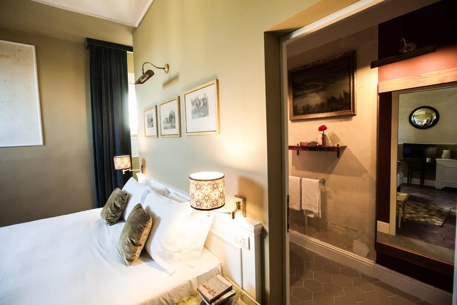 Bedroom, Bed in Oltrarno Splendid