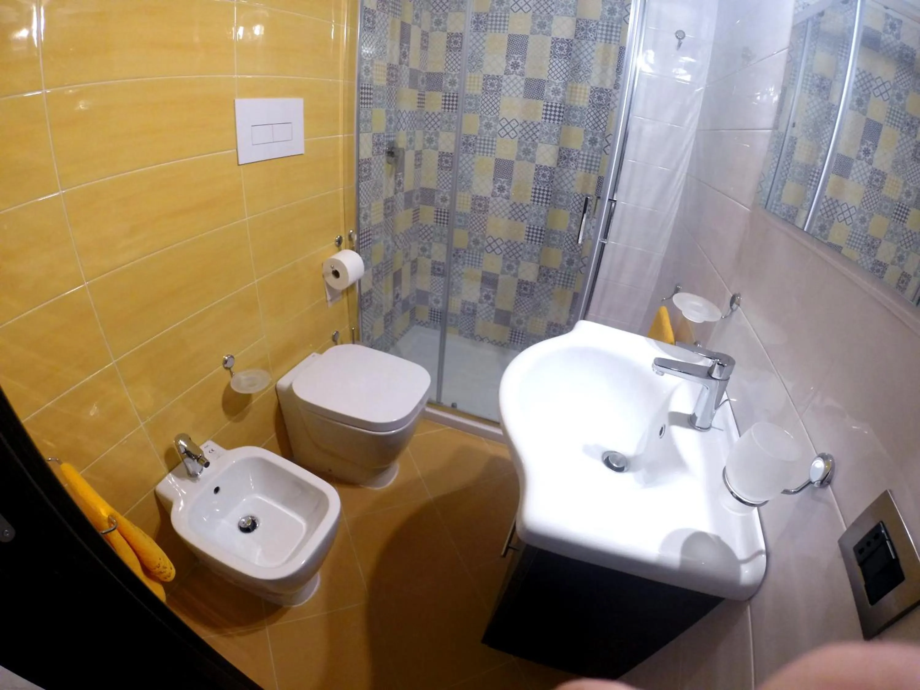 Bathroom in B&B Le Stanze di Santa Chiara