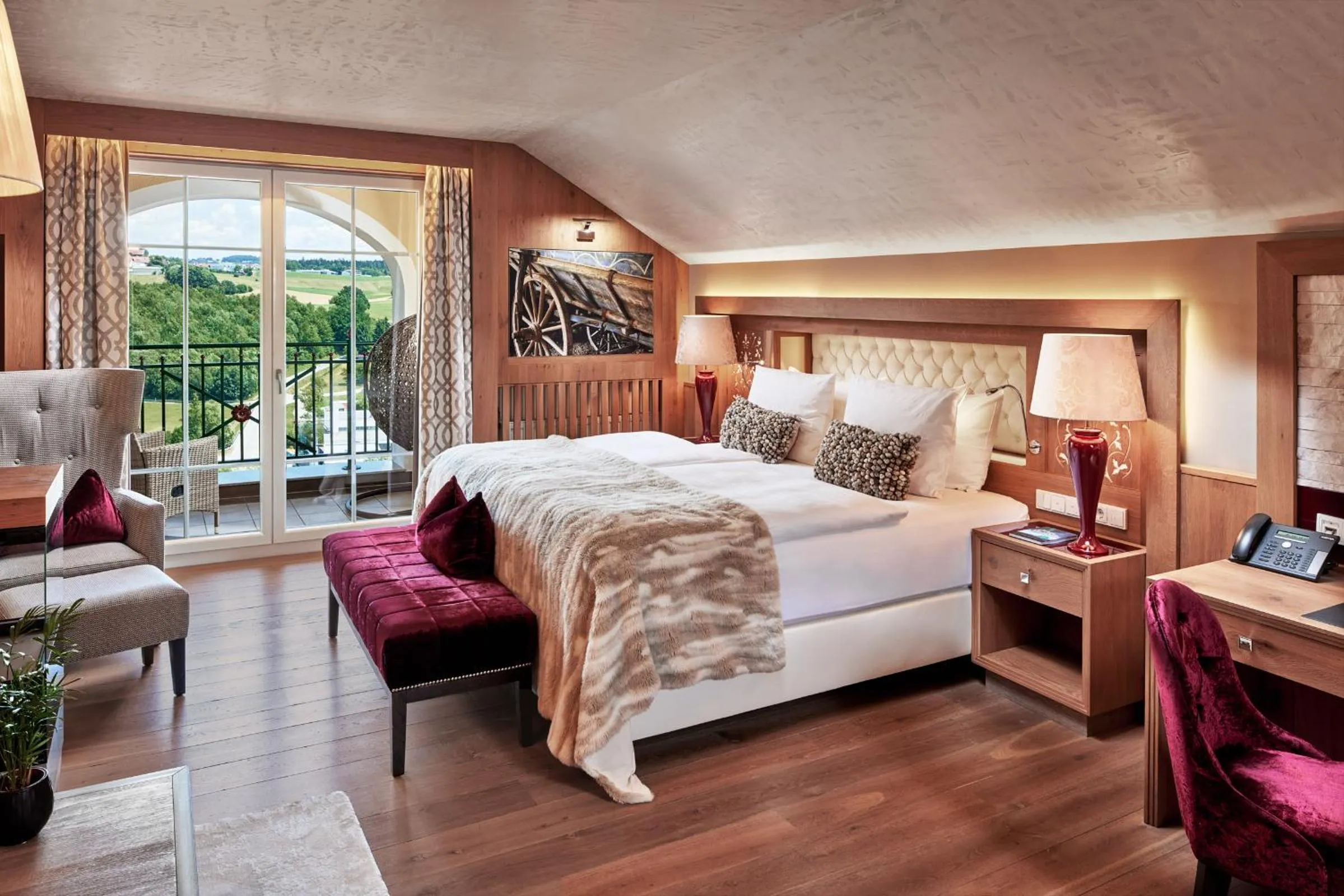 Bed in Wellness- & Sporthotel Jagdhof