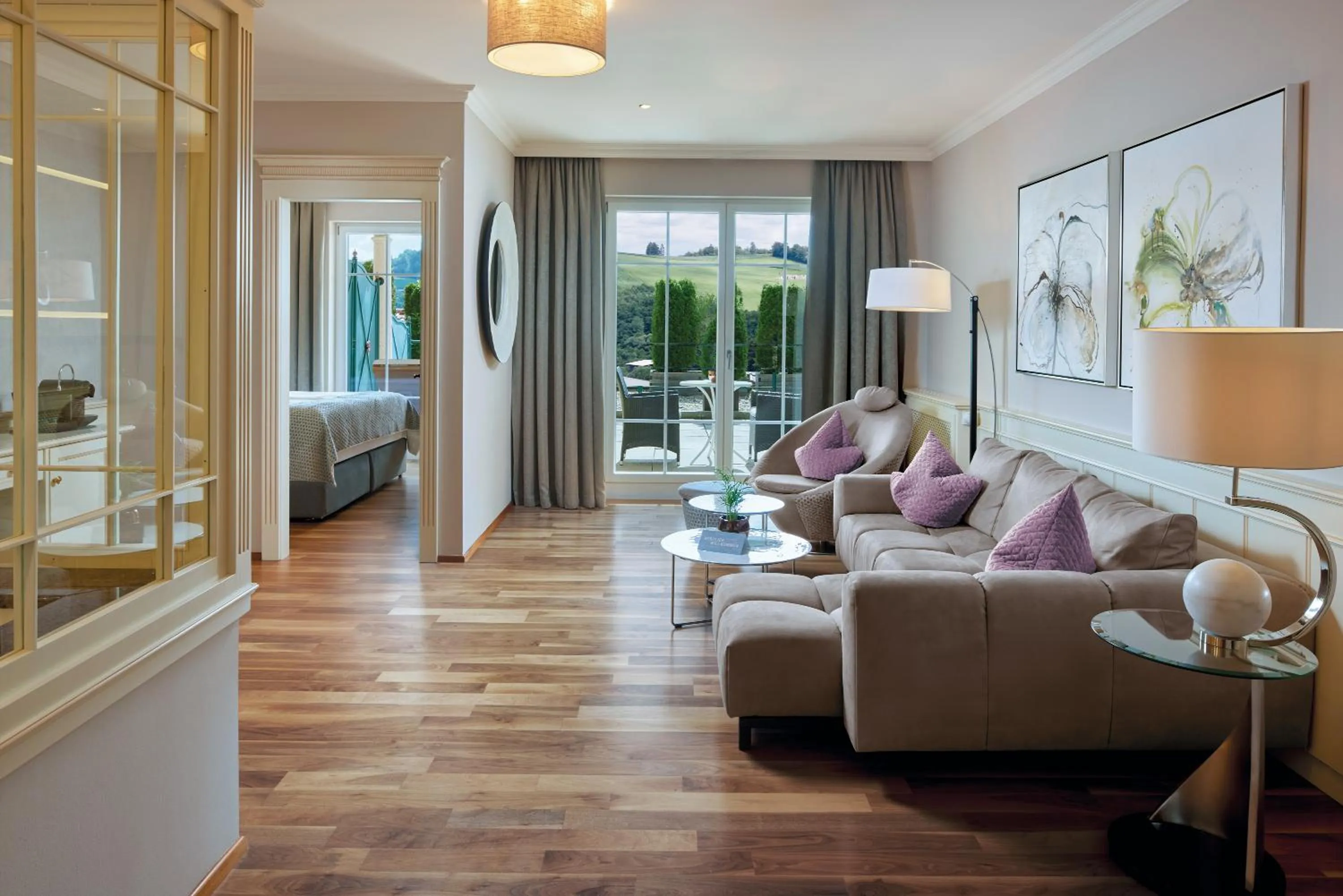 Living room in Wellness- & Sporthotel Jagdhof