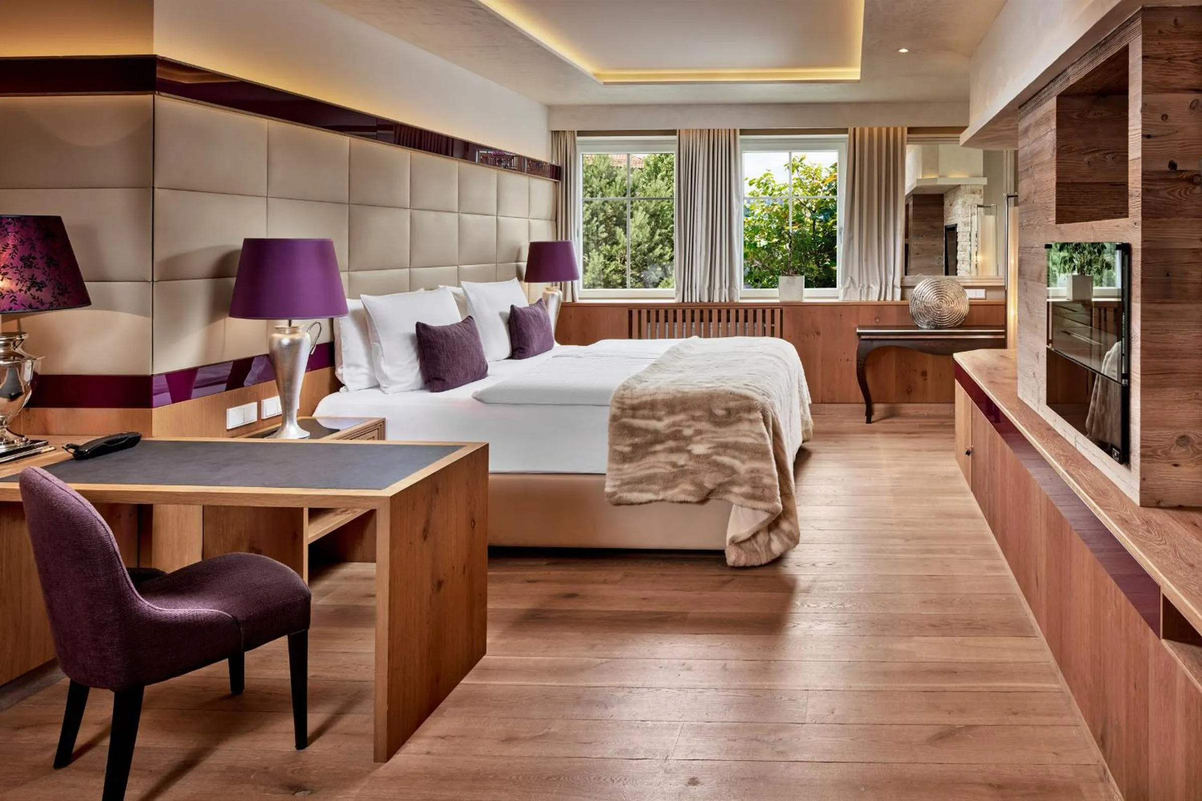 Bed in Wellness- & Sporthotel Jagdhof