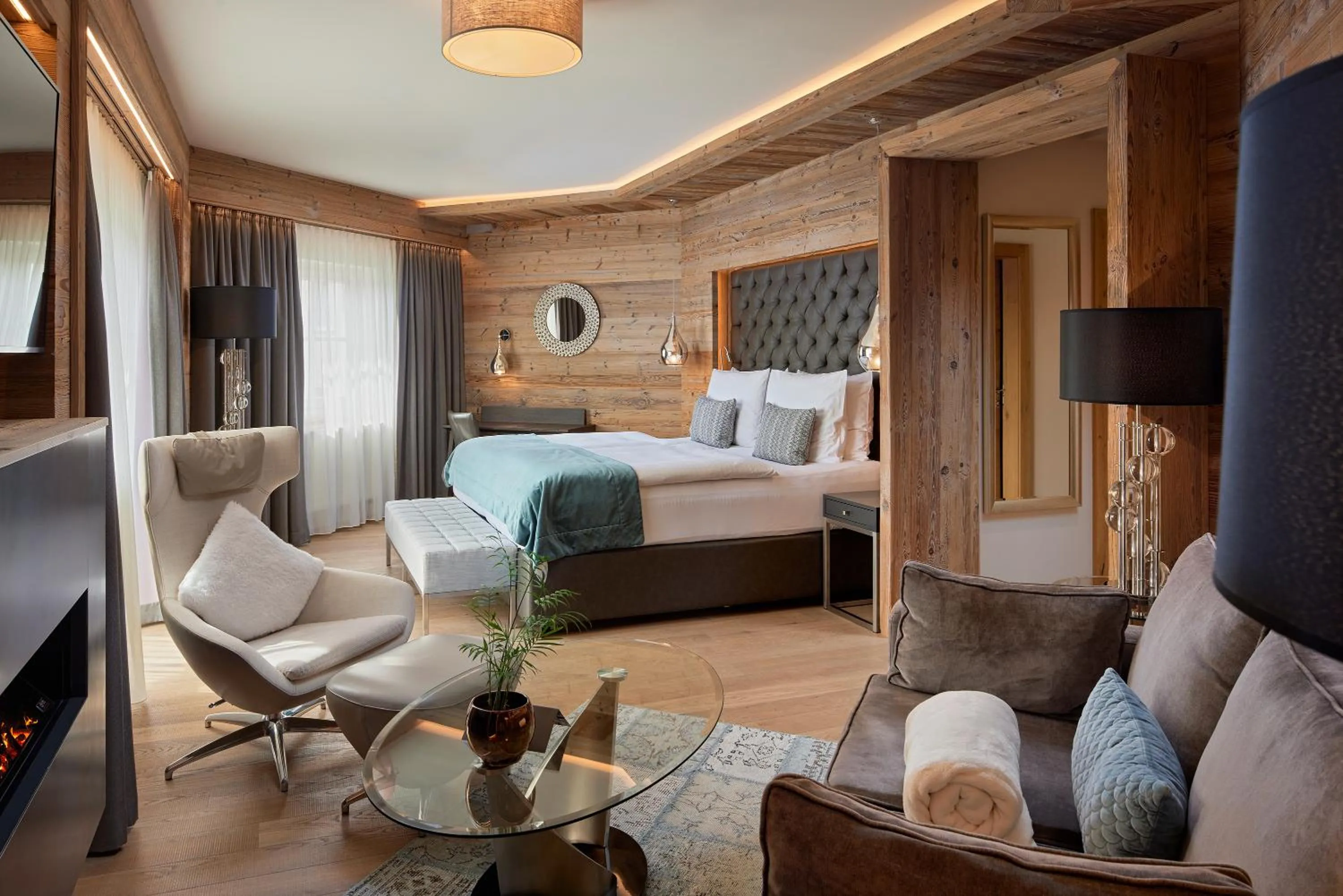 Photo of the whole room, Bed in Wellness- & Sporthotel Jagdhof