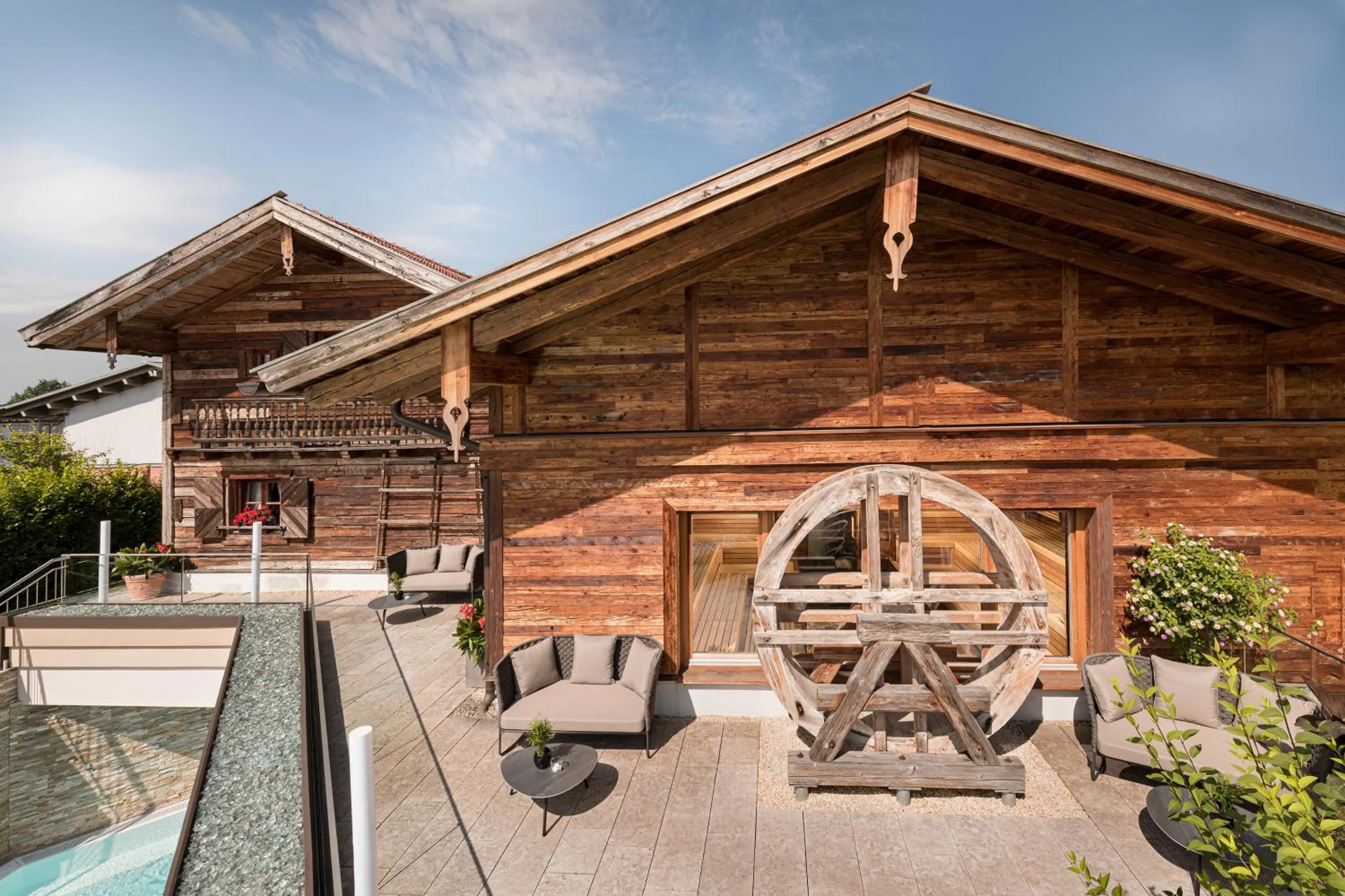 Patio in Wellness- & Sporthotel Jagdhof