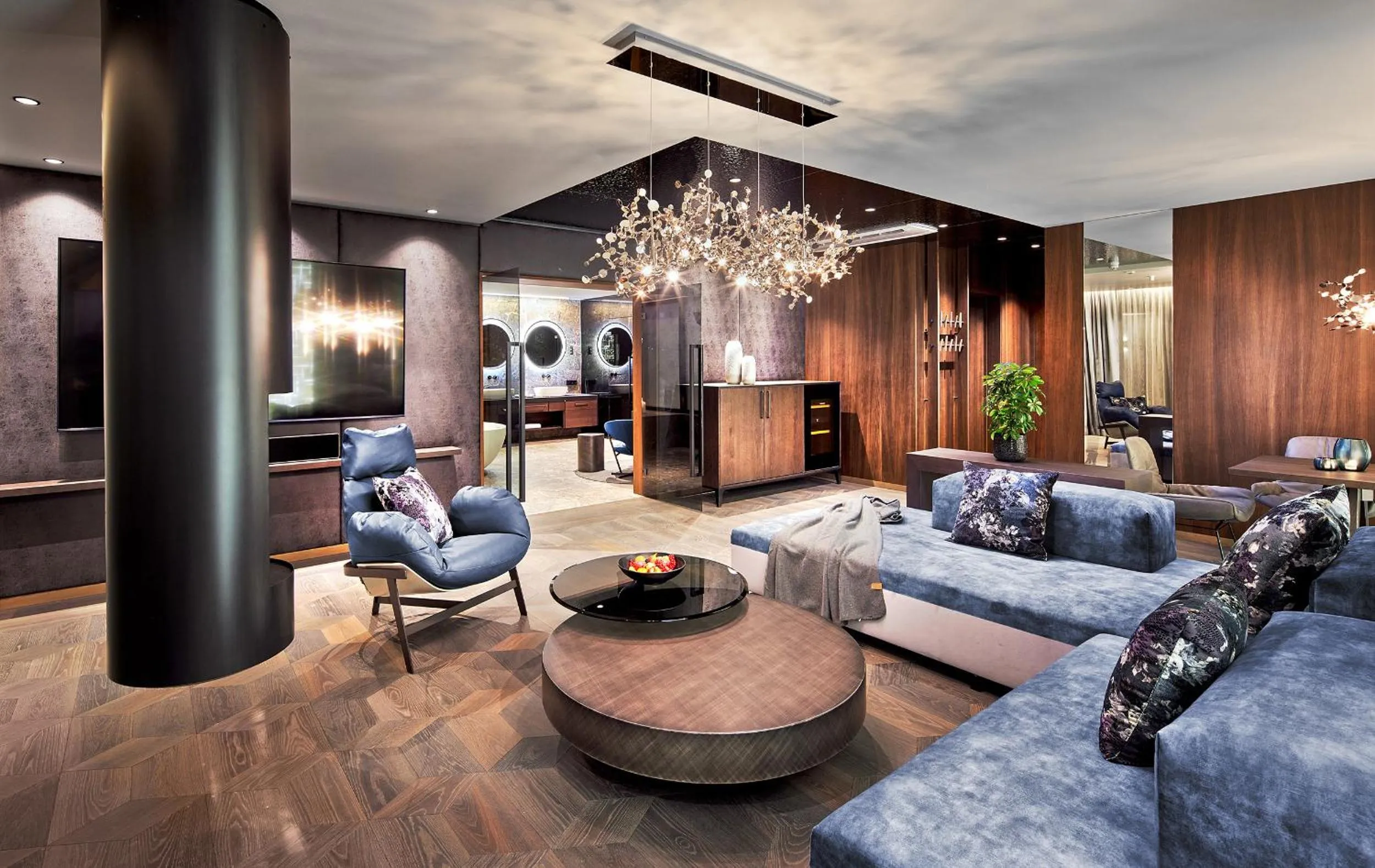 Living room in Wellness- & Sporthotel Jagdhof