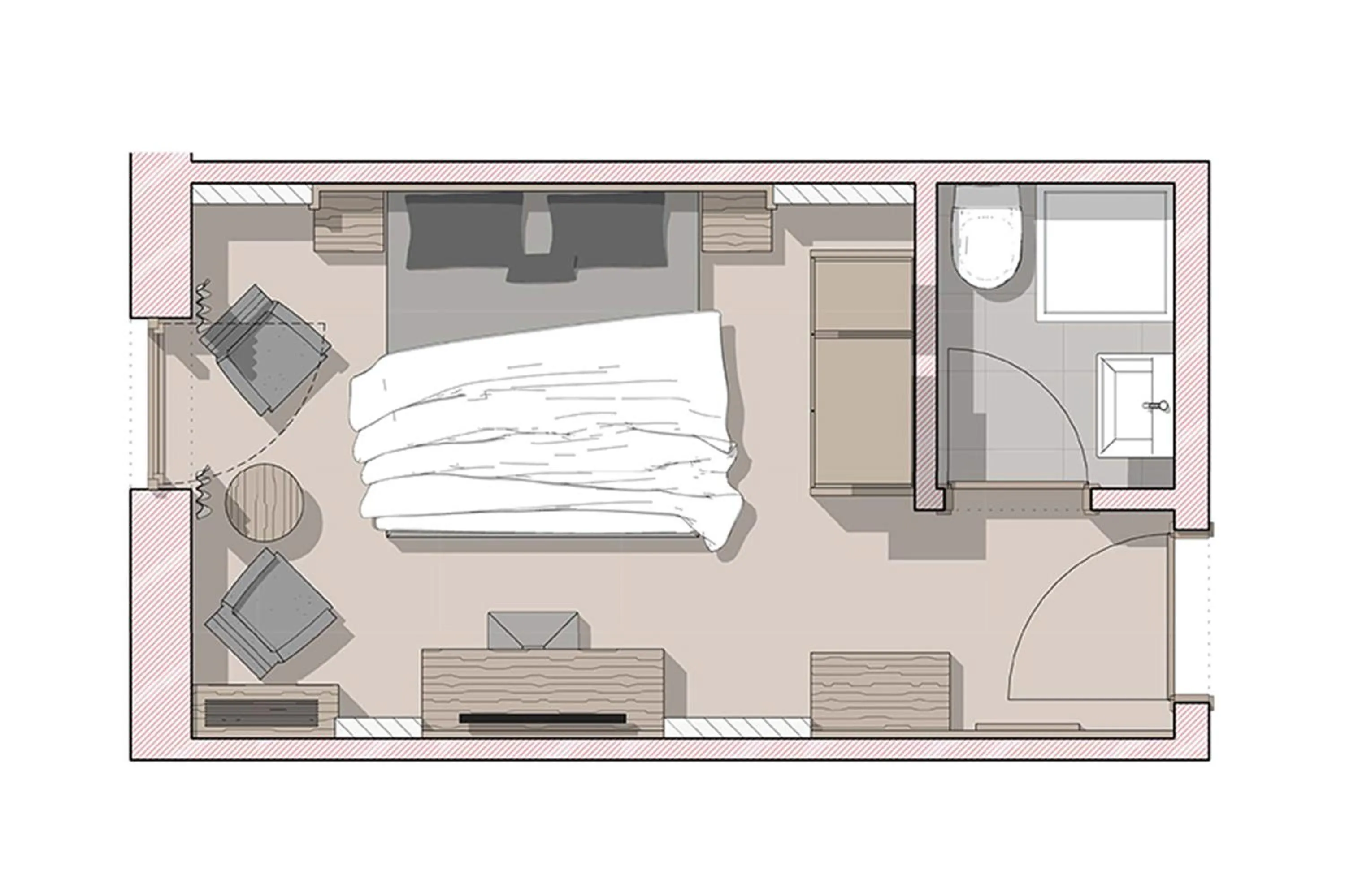 Photo of the whole room, Bed in Wellness- & Sporthotel Jagdhof