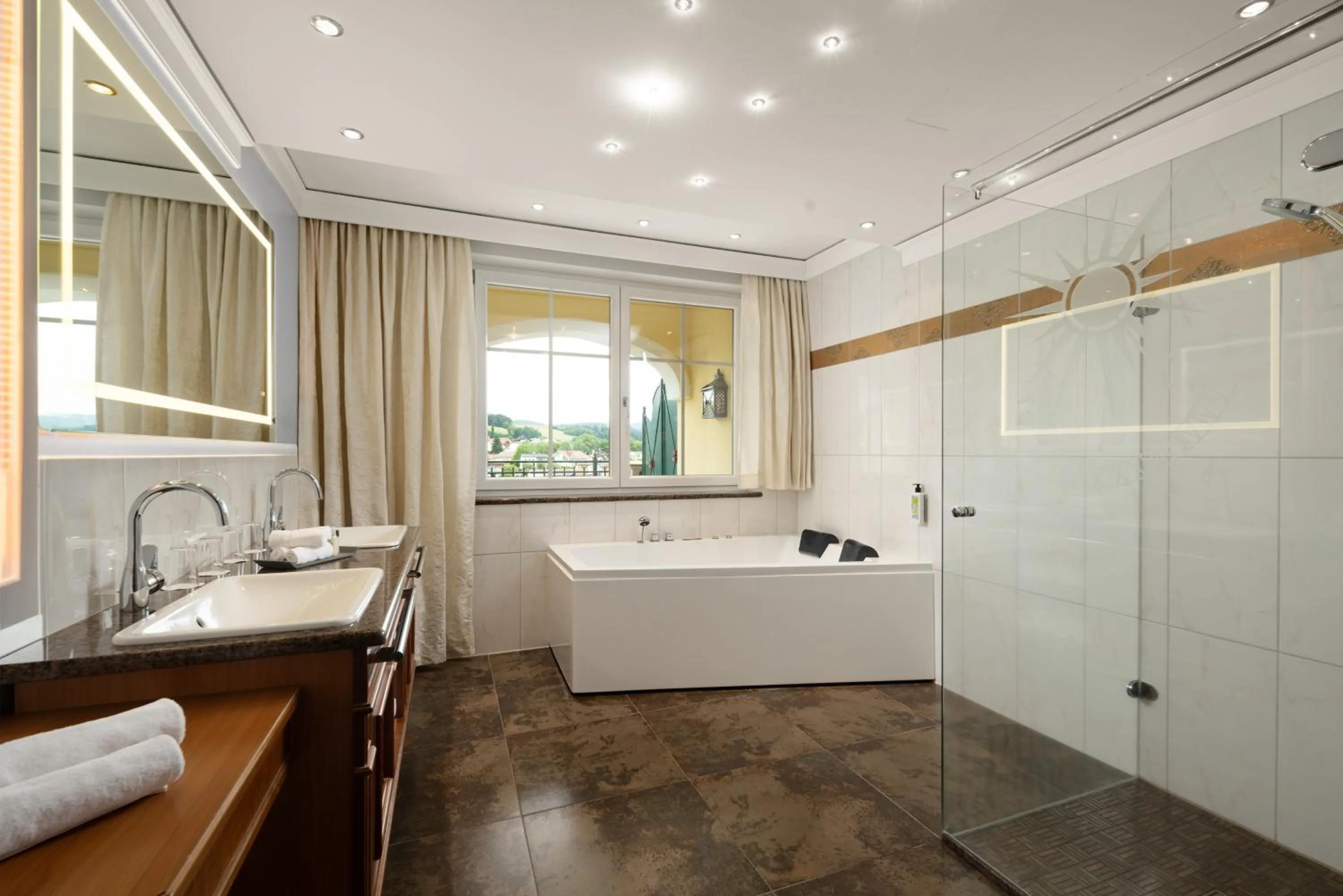 Bathroom in Wellness- & Sporthotel Jagdhof