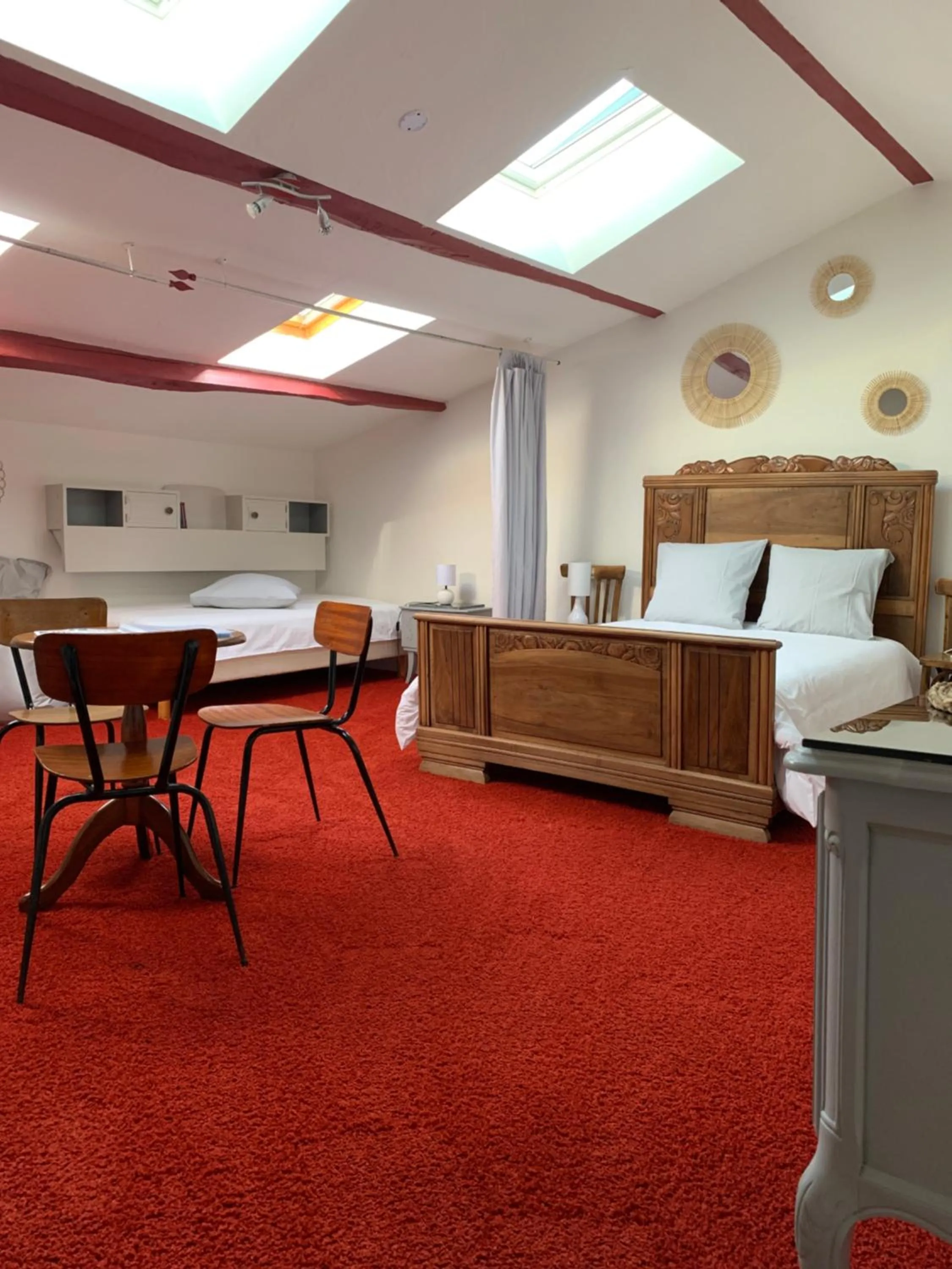 Bed in Maison d'hôtes La Chabanaise - Marais Poitevin