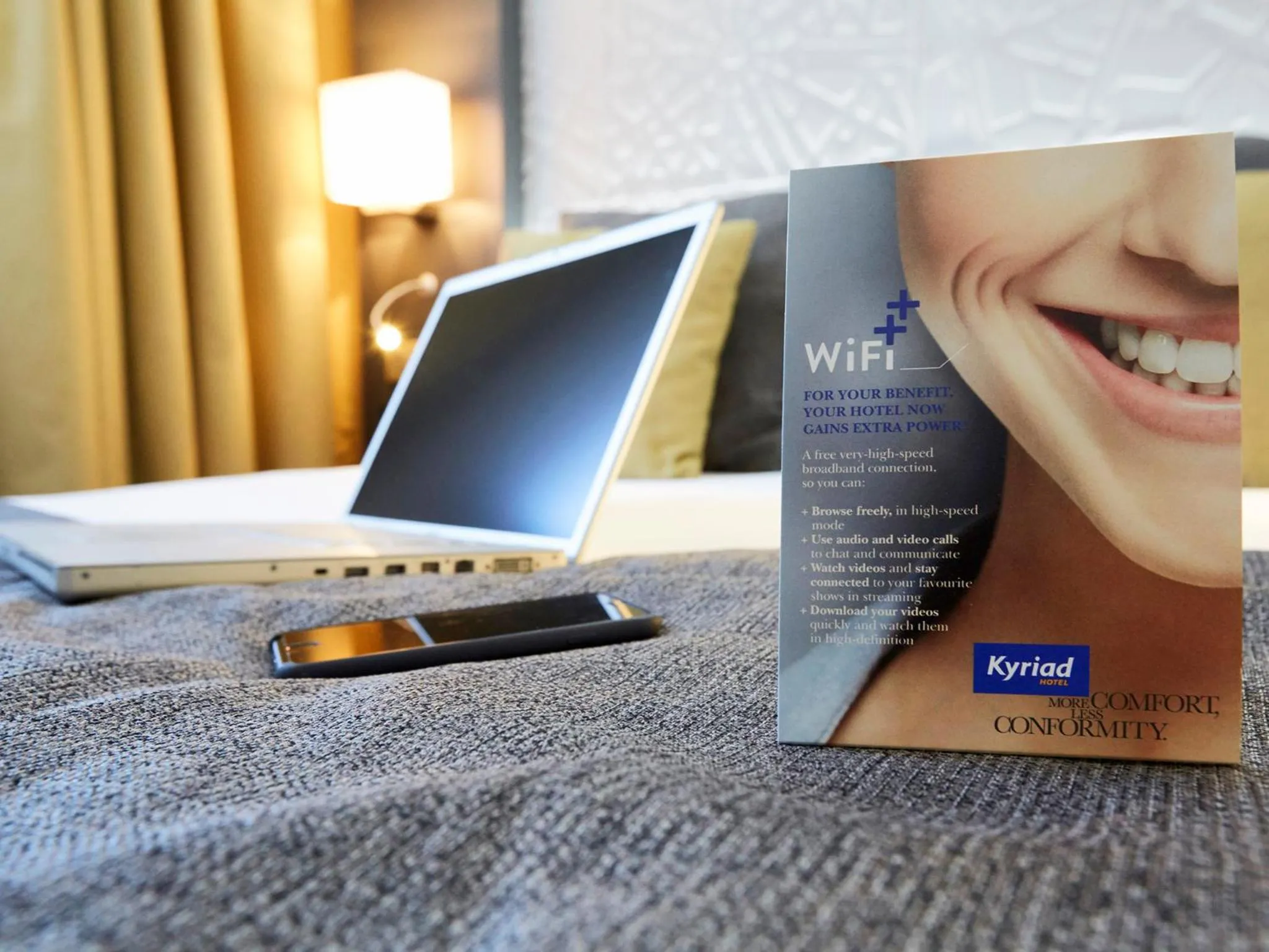 Bedroom in Kyriad Paris Ouest - Bezons La Défense