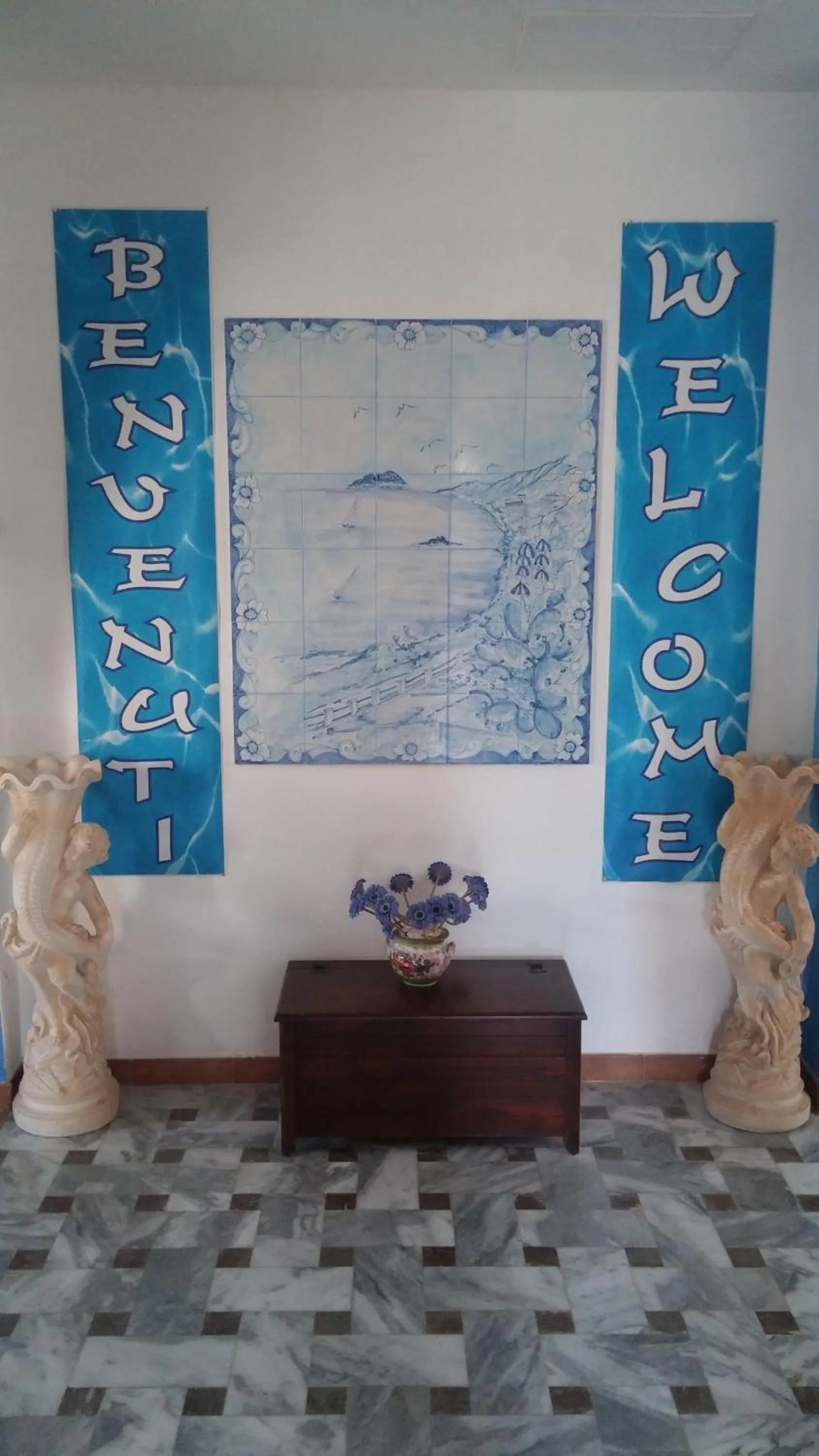 Lobby or reception in Beach Hotel