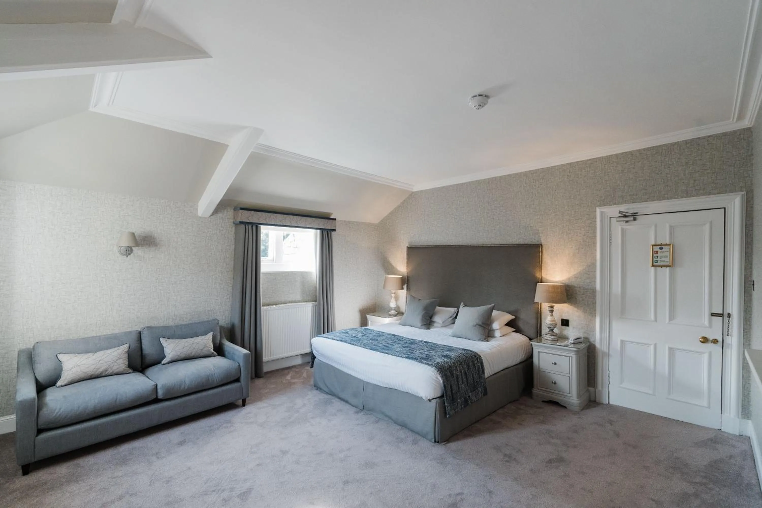 Bed in Balbirnie House Hotel