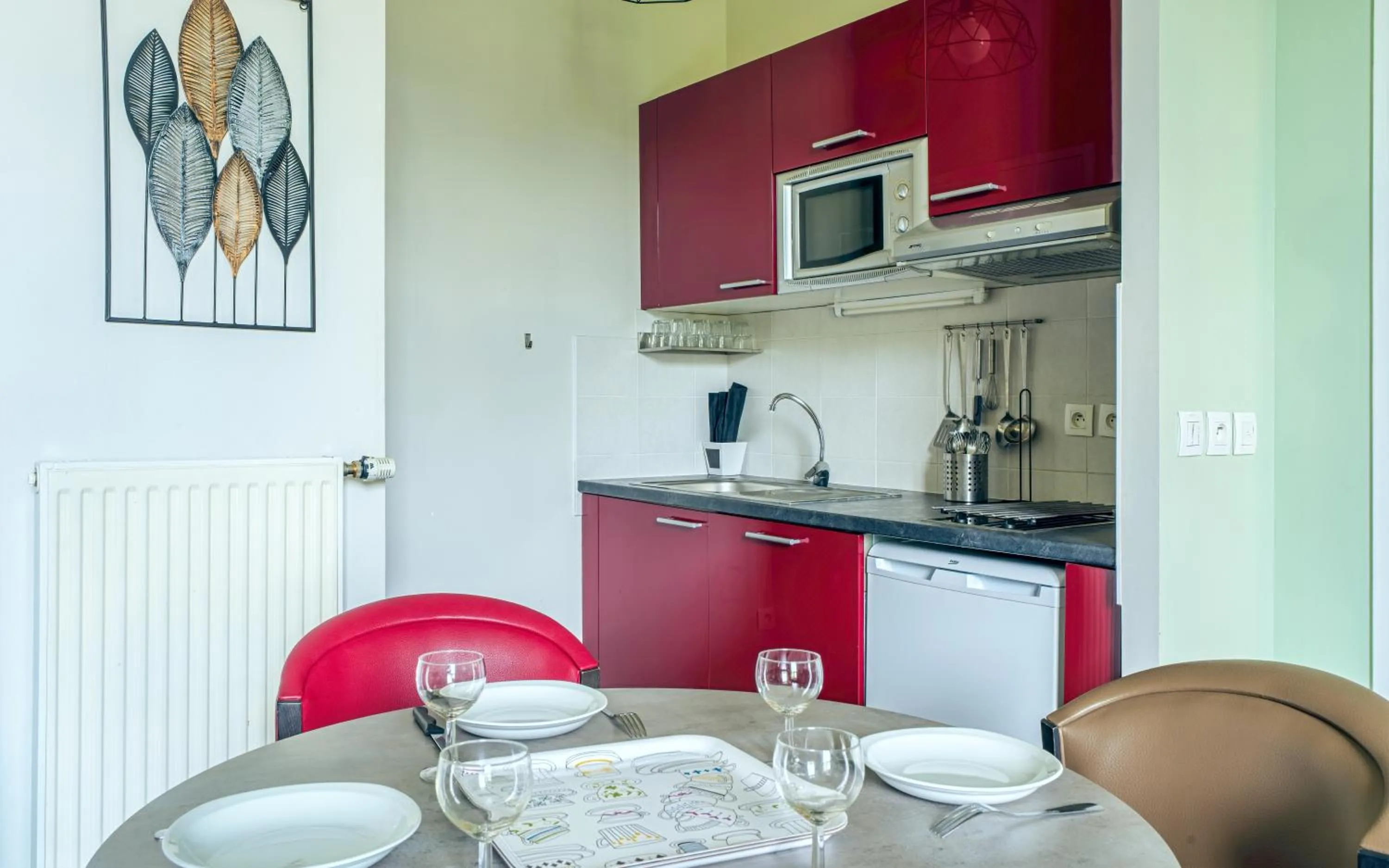 Kitchen or kitchenette in Tempologis - Chateau de la Rochette