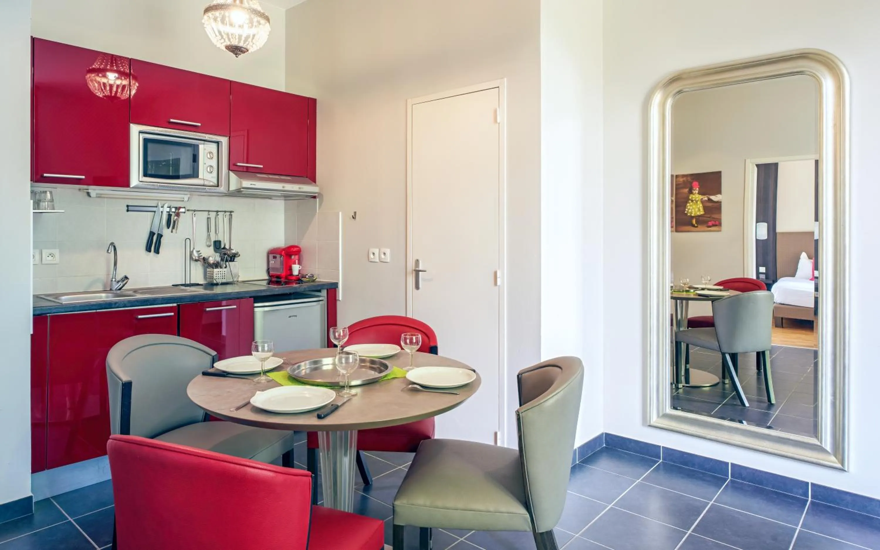 Kitchen or kitchenette in Tempologis - Chateau de la Rochette
