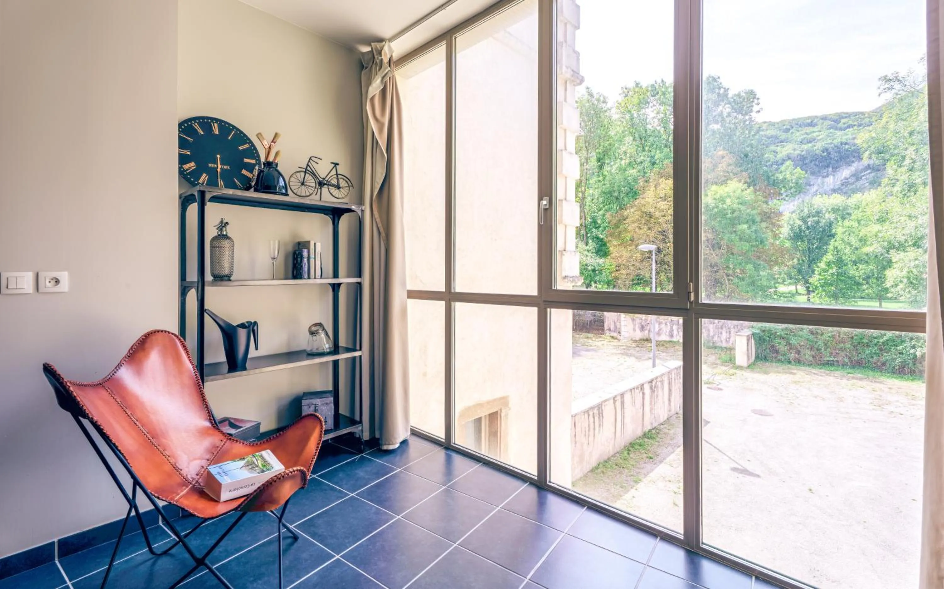 Natural landscape in Tempologis - Chateau de la Rochette