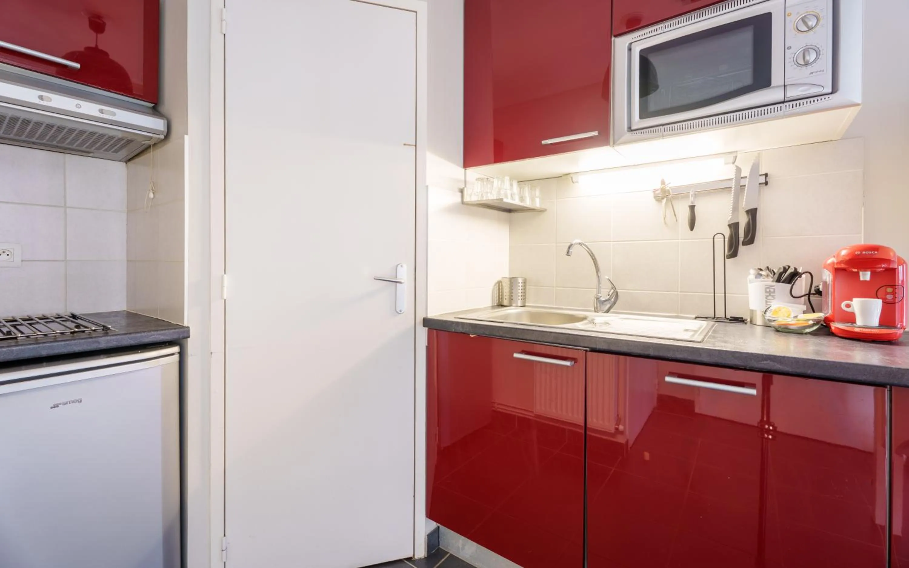 Kitchen or kitchenette in Tempologis - Chateau de la Rochette