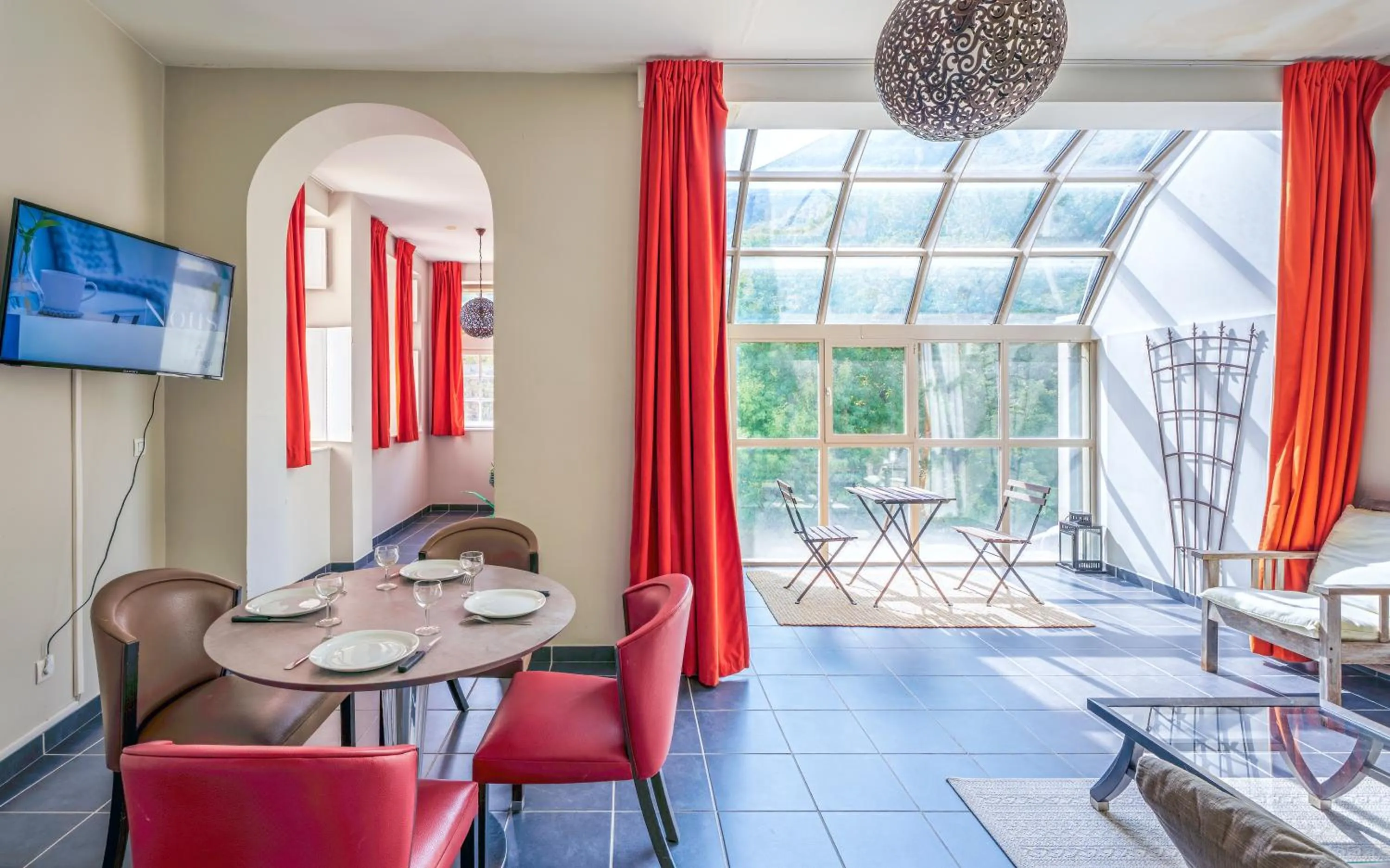 TV and multimedia in Tempologis - Chateau de la Rochette