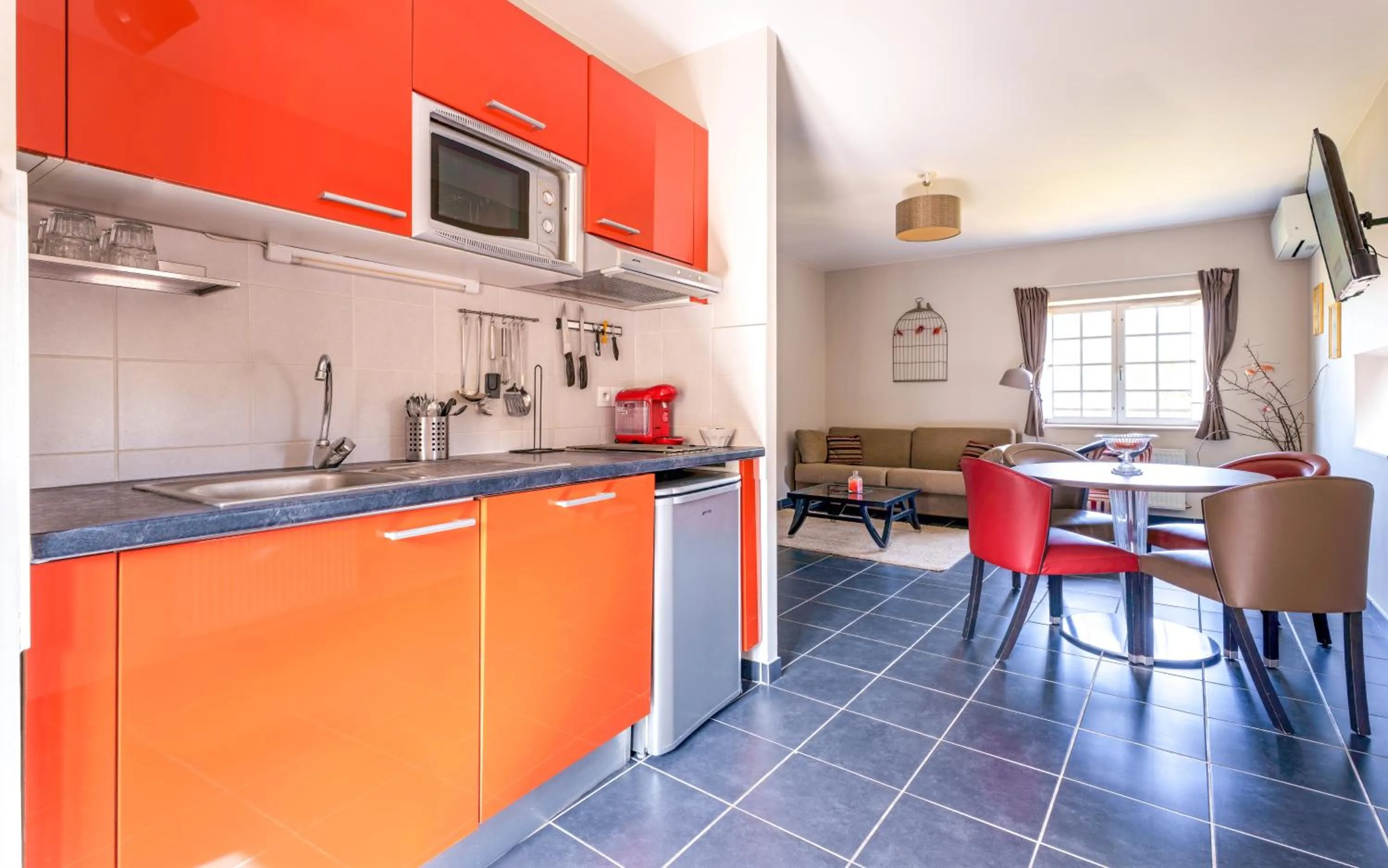 Kitchen or kitchenette in Tempologis - Chateau de la Rochette