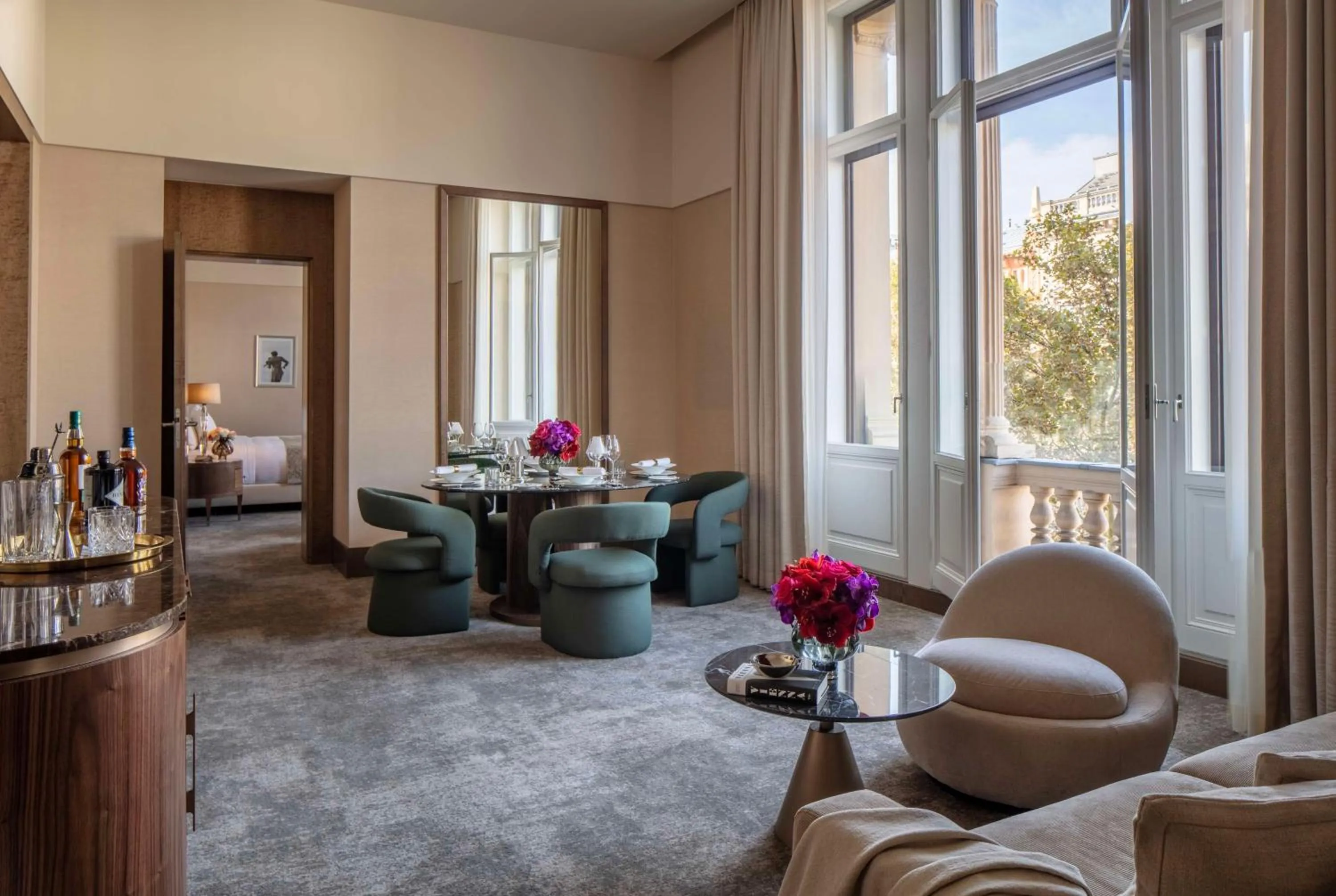 Bedroom in Anantara Palais Hansen Vienna - newly renovated
