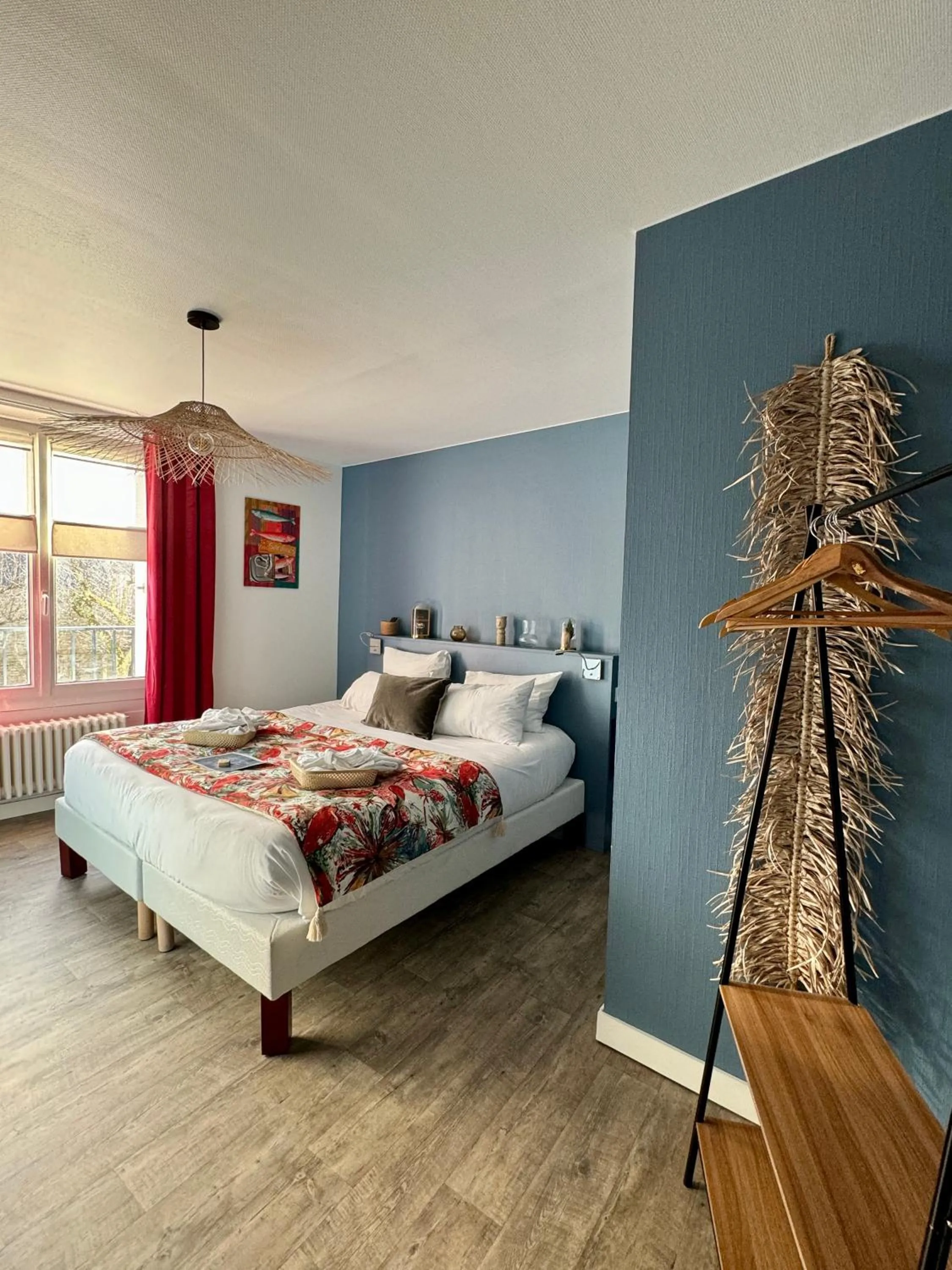 Bedroom, Bed in Hôtel La Maison des Dunes