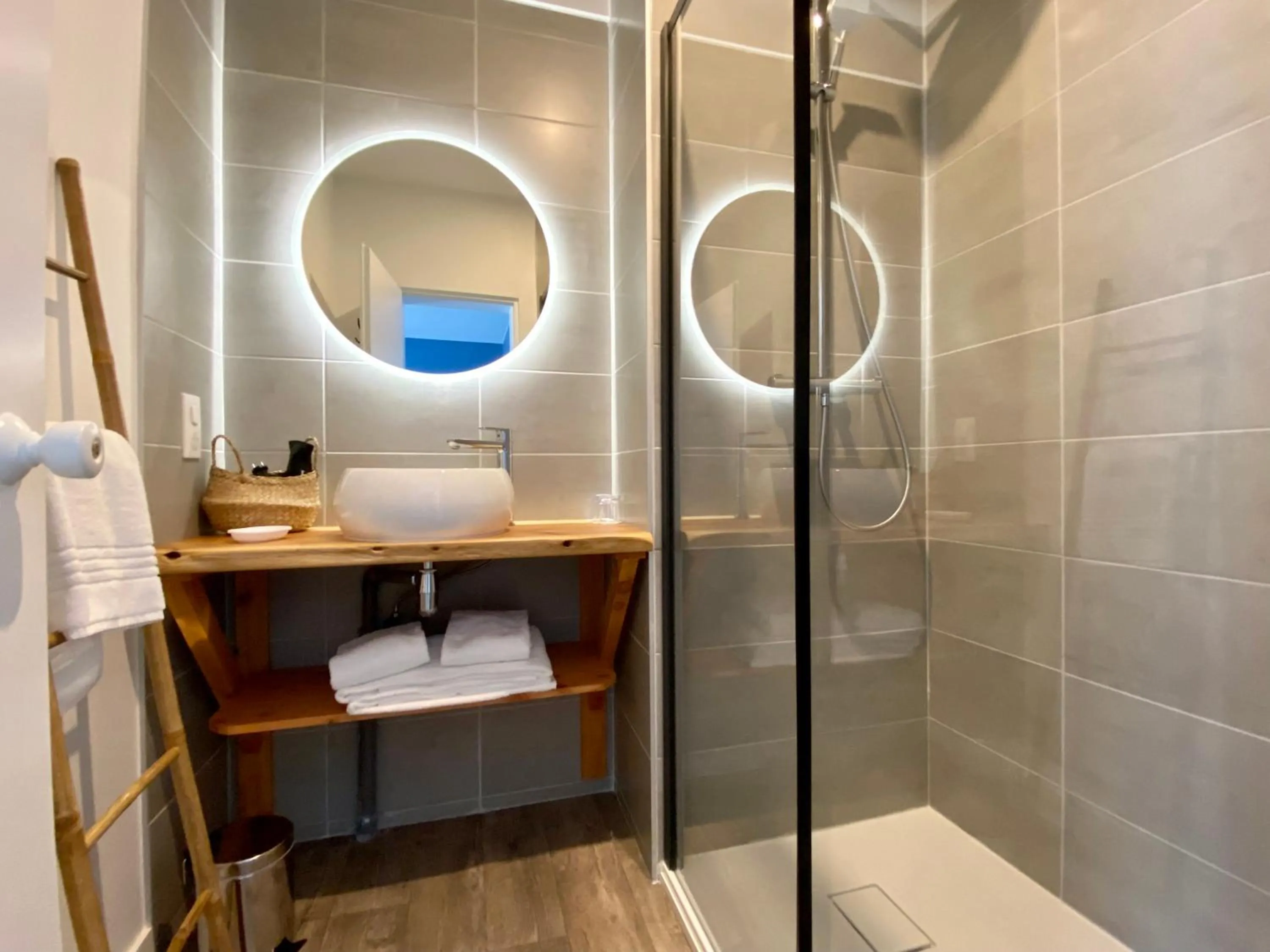Bathroom in Hôtel La Maison des Dunes