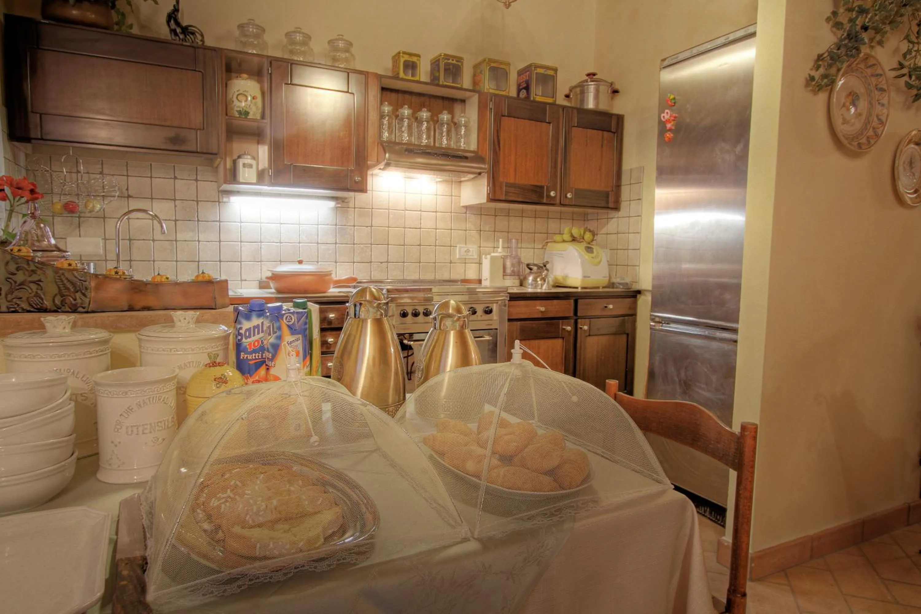 Food and drinks in La Fornasaccia