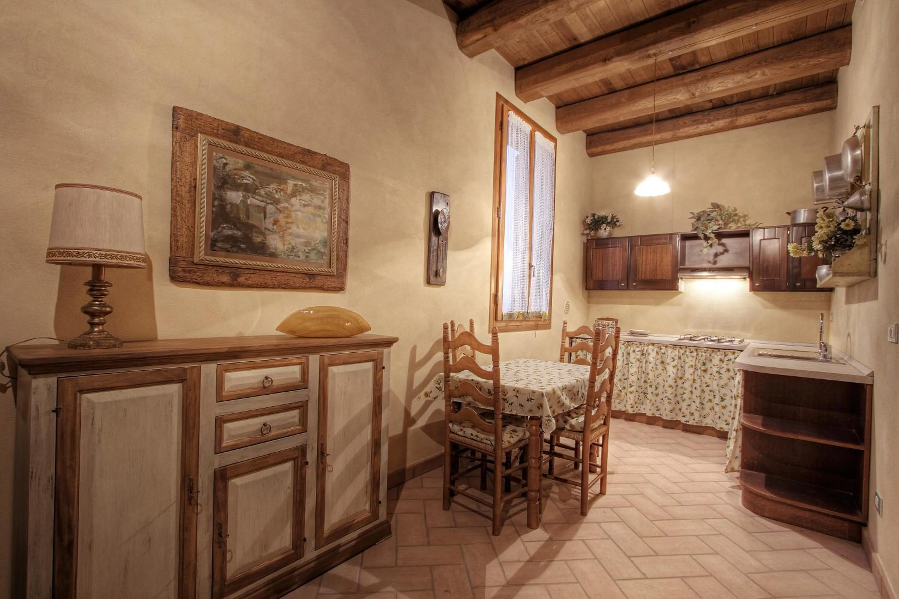 Kitchen or kitchenette in La Fornasaccia