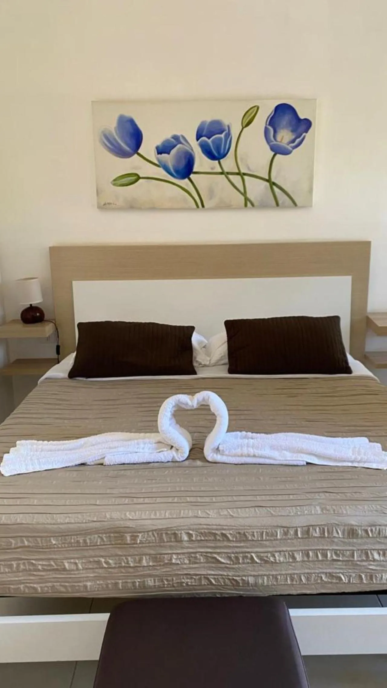 Bed in San Michele Apartments&Rooms