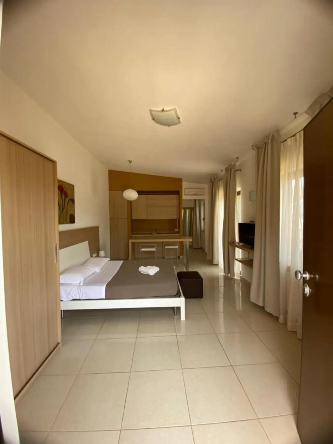 View (from property/room), Bed in San Michele Apartments&Rooms