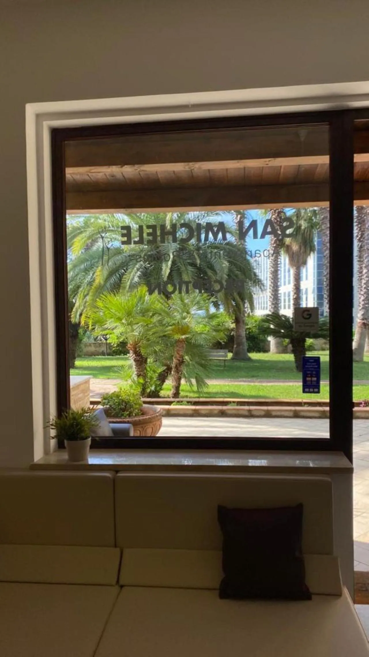 Lobby or reception in San Michele Apartments&Rooms