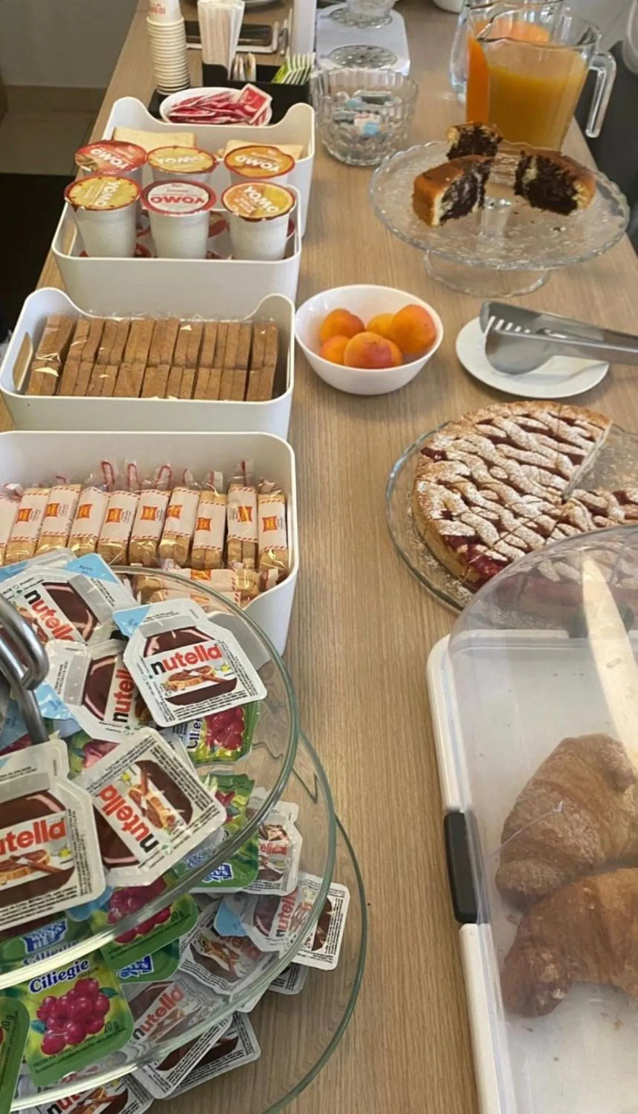 Italian breakfast in San Michele Apartments&Rooms