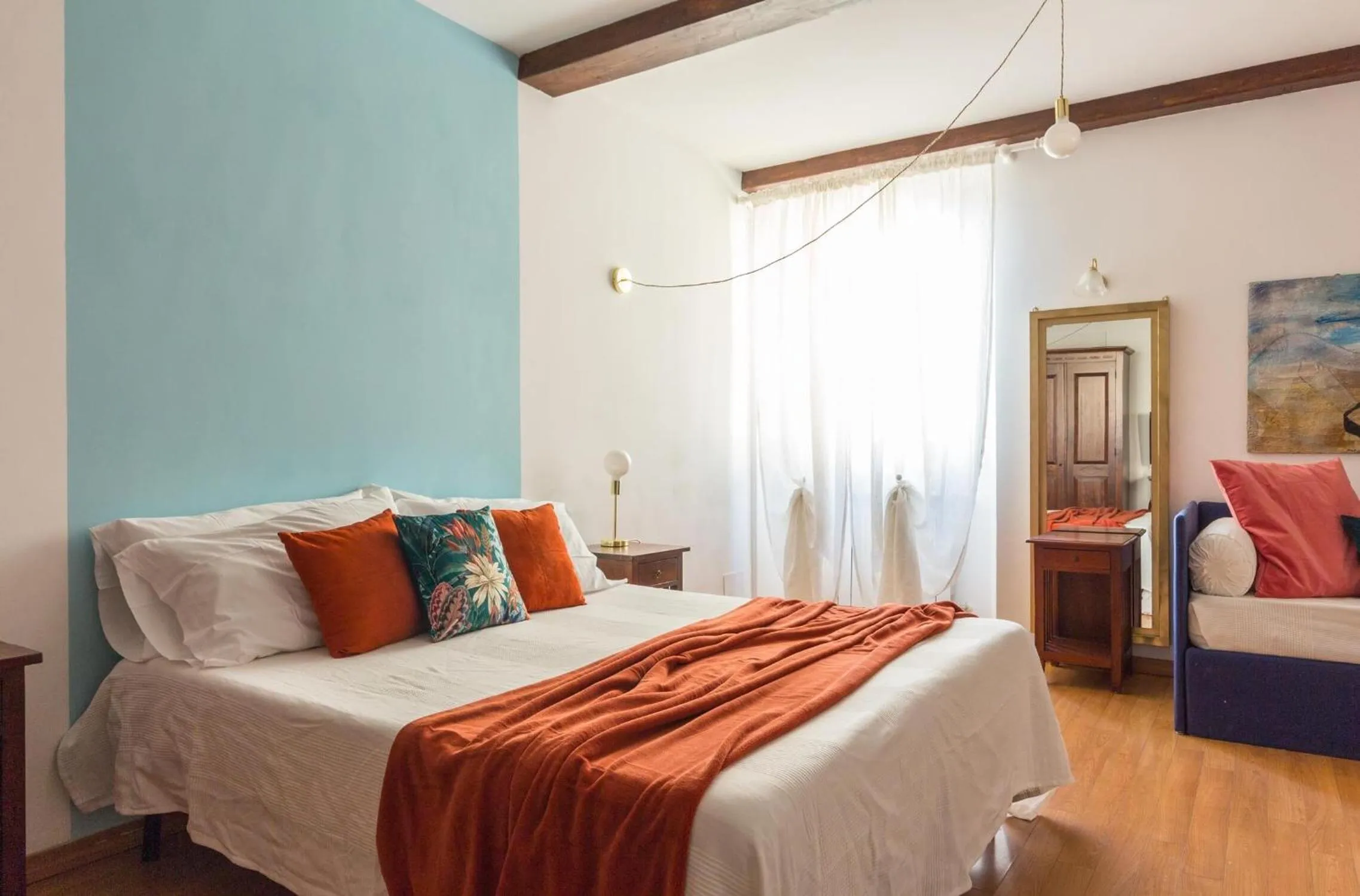 Bedroom, Bed in Torripa Group - Trastevere