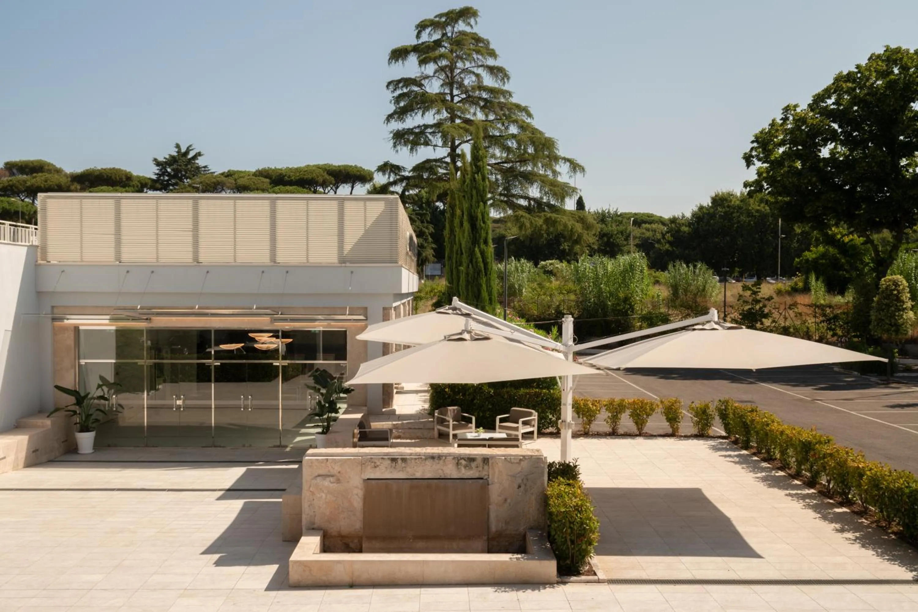Garden in Hotel Cristoforo Colombo