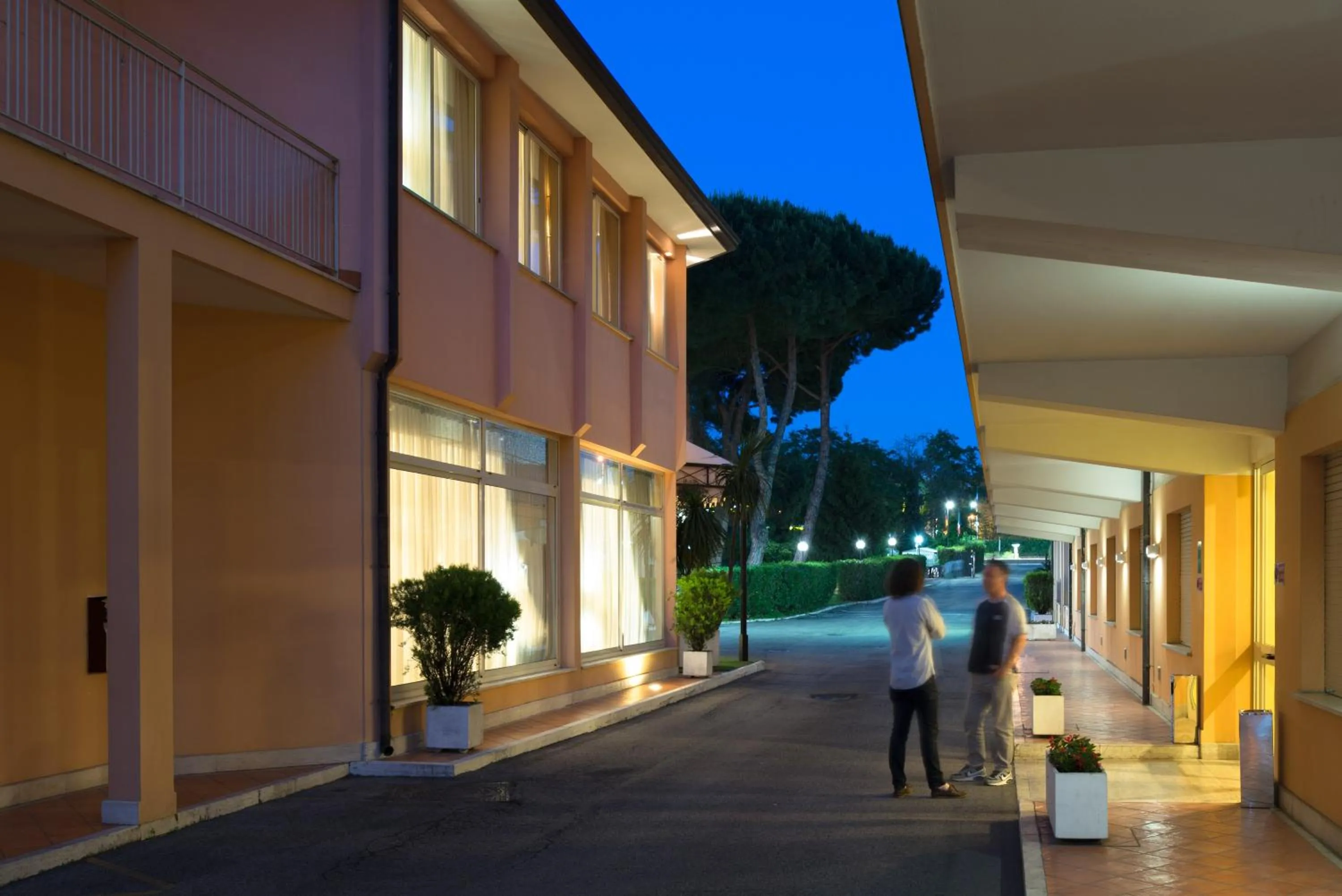 Facade/entrance in Hotel Cristoforo Colombo