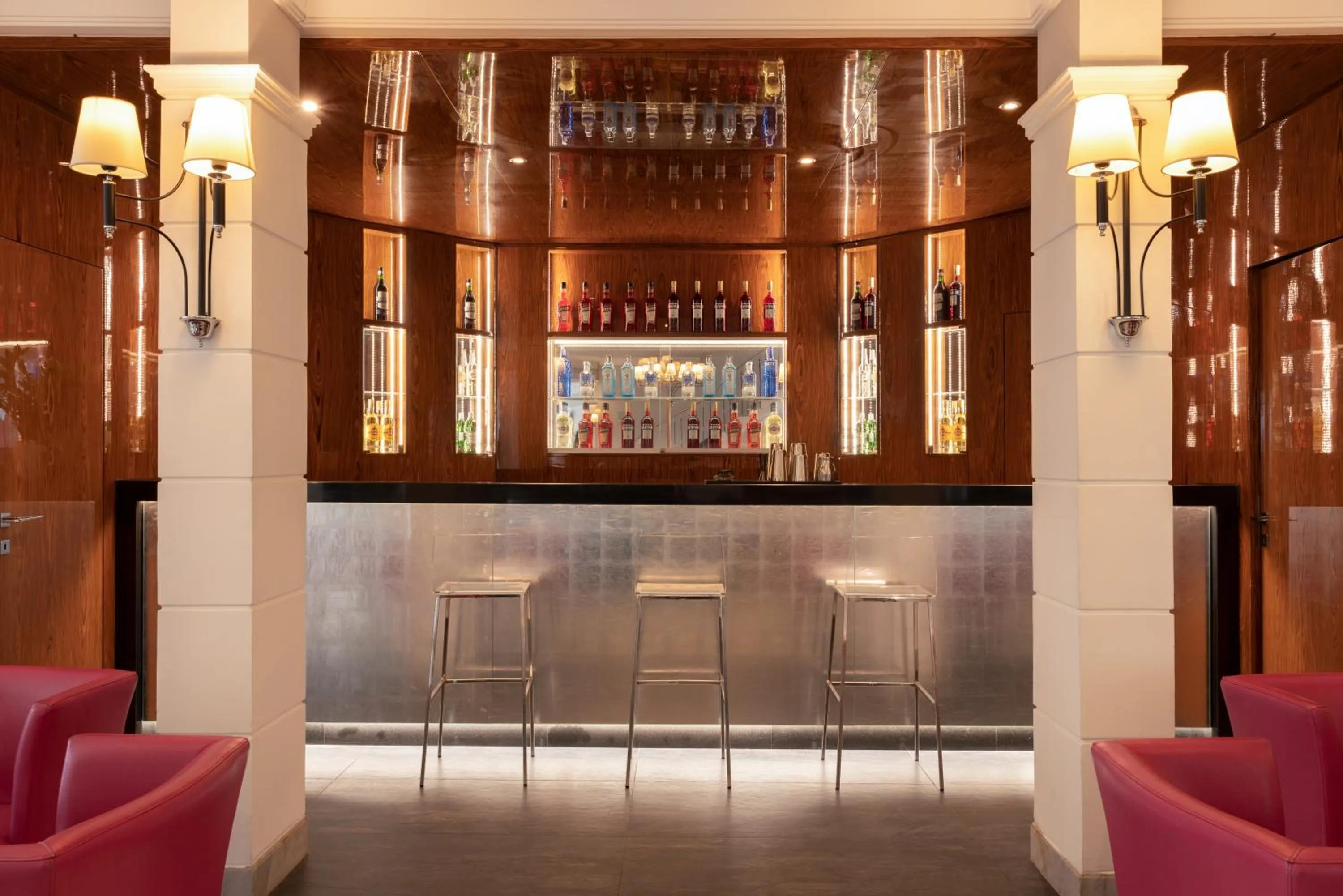 Lounge or bar in Hotel Cristoforo Colombo