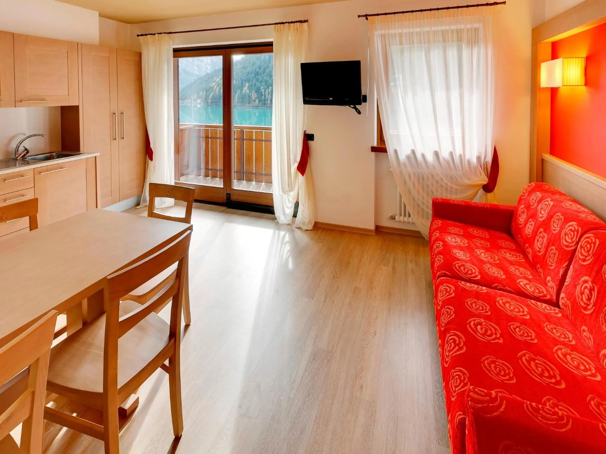 Kitchen or kitchenette in Residence Al Lago