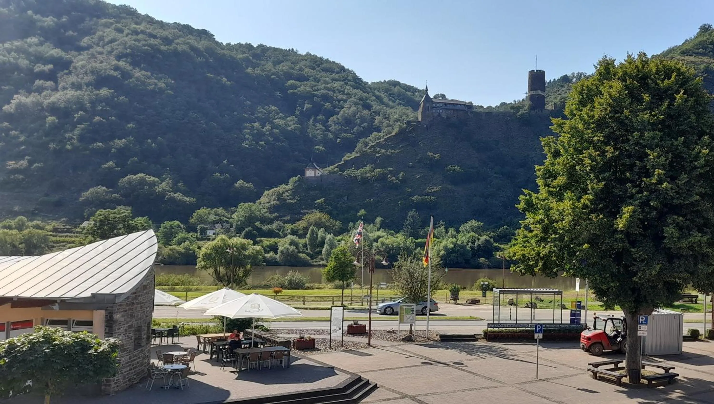 View (from property/room) in Moselblick Hotel Aroma