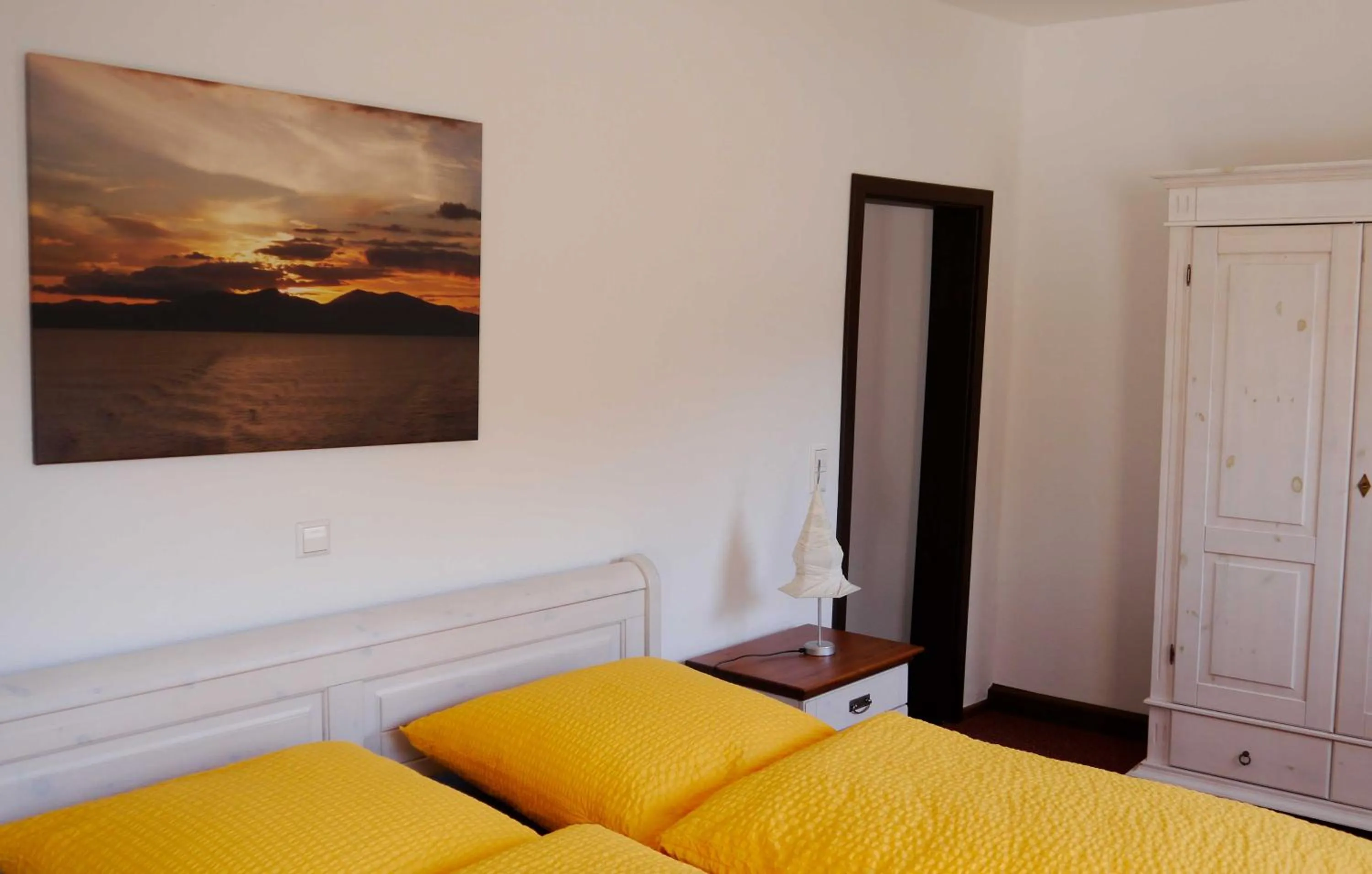 Bed in Moselblick Hotel Aroma