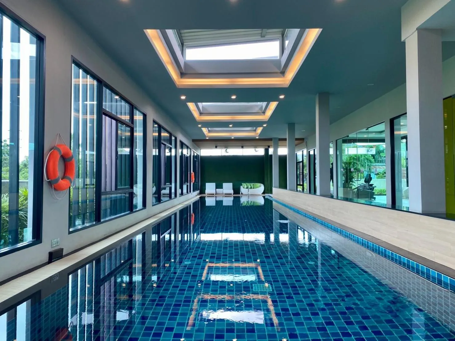 Pool view in The Vet Boutique Hotel - SHA Extra Plus