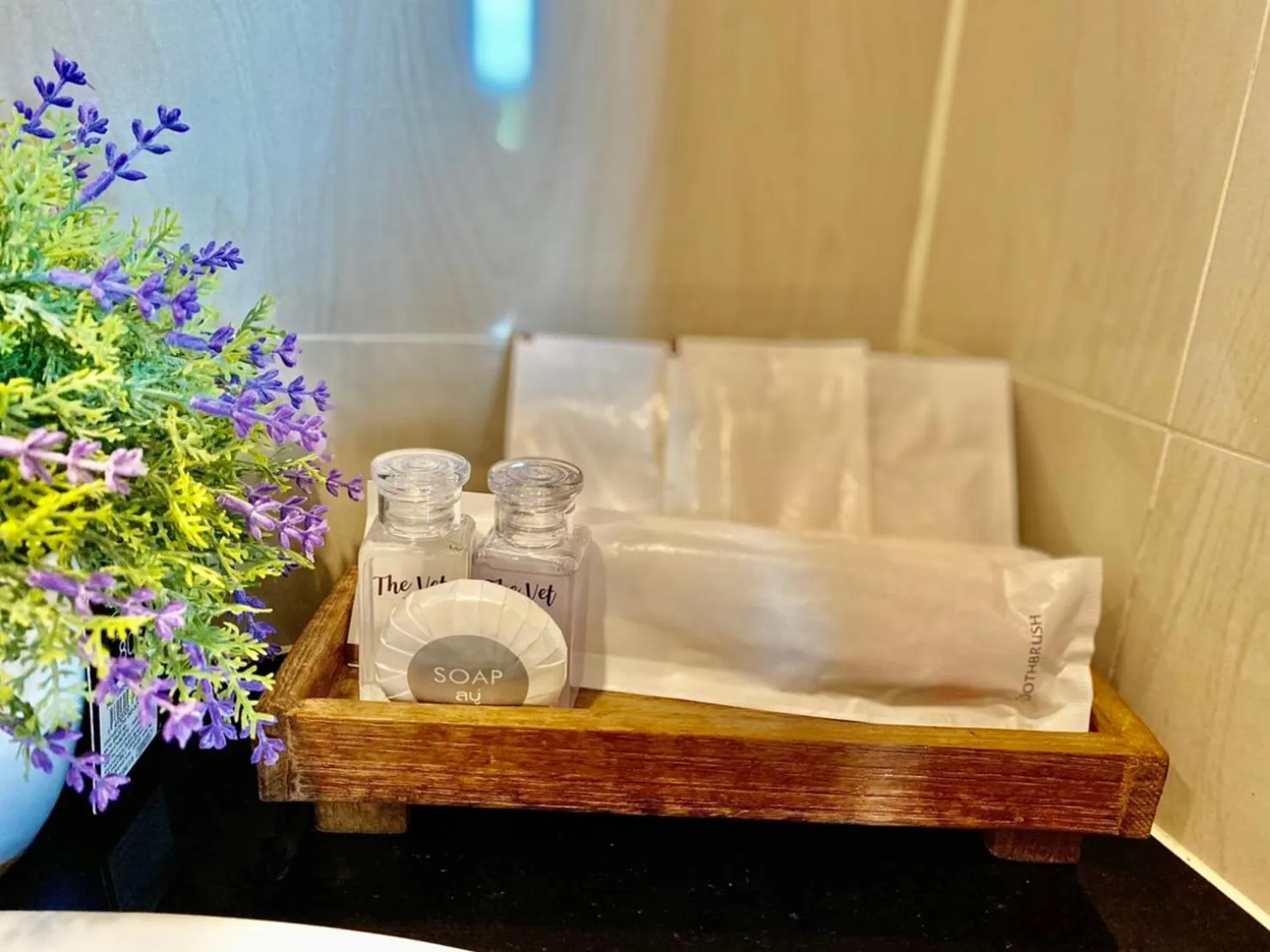 Bathroom in The Vet Boutique Hotel - SHA Extra Plus