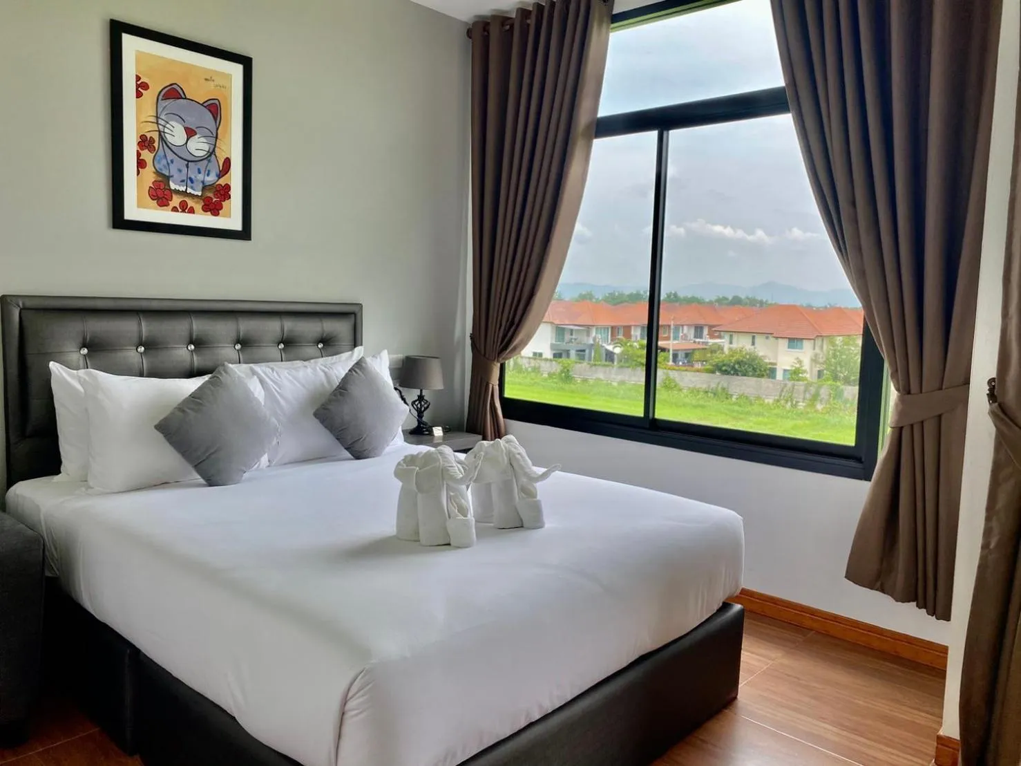 View (from property/room), Bed in The Vet Boutique Hotel - SHA Extra Plus