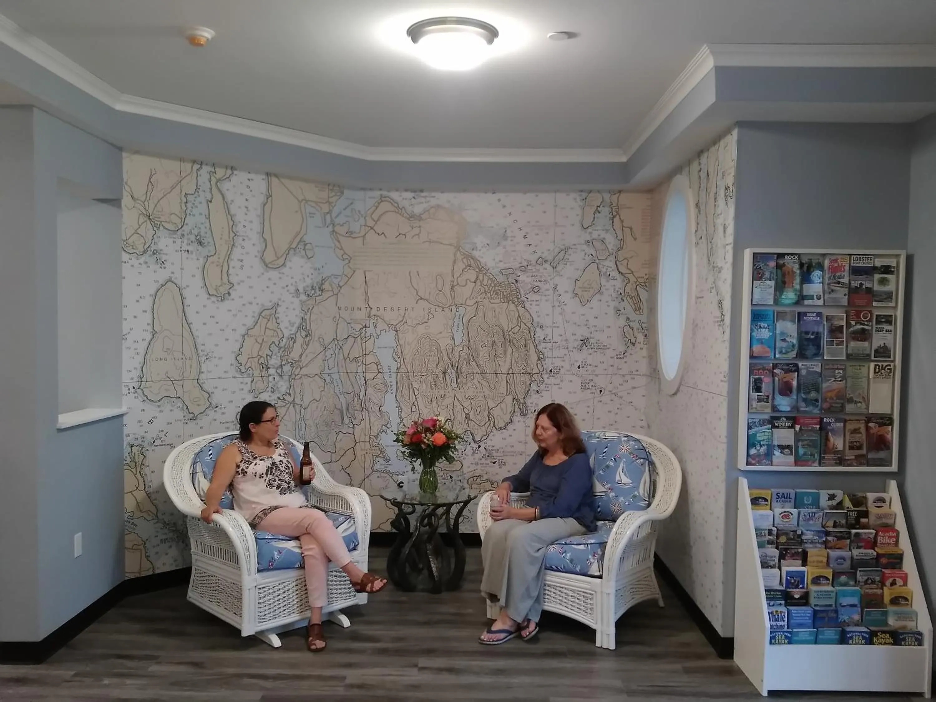 Lobby or reception in The Inn on Mount Desert