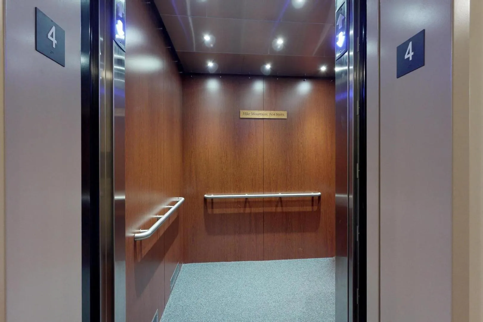 elevator in The Inn on Mount Desert