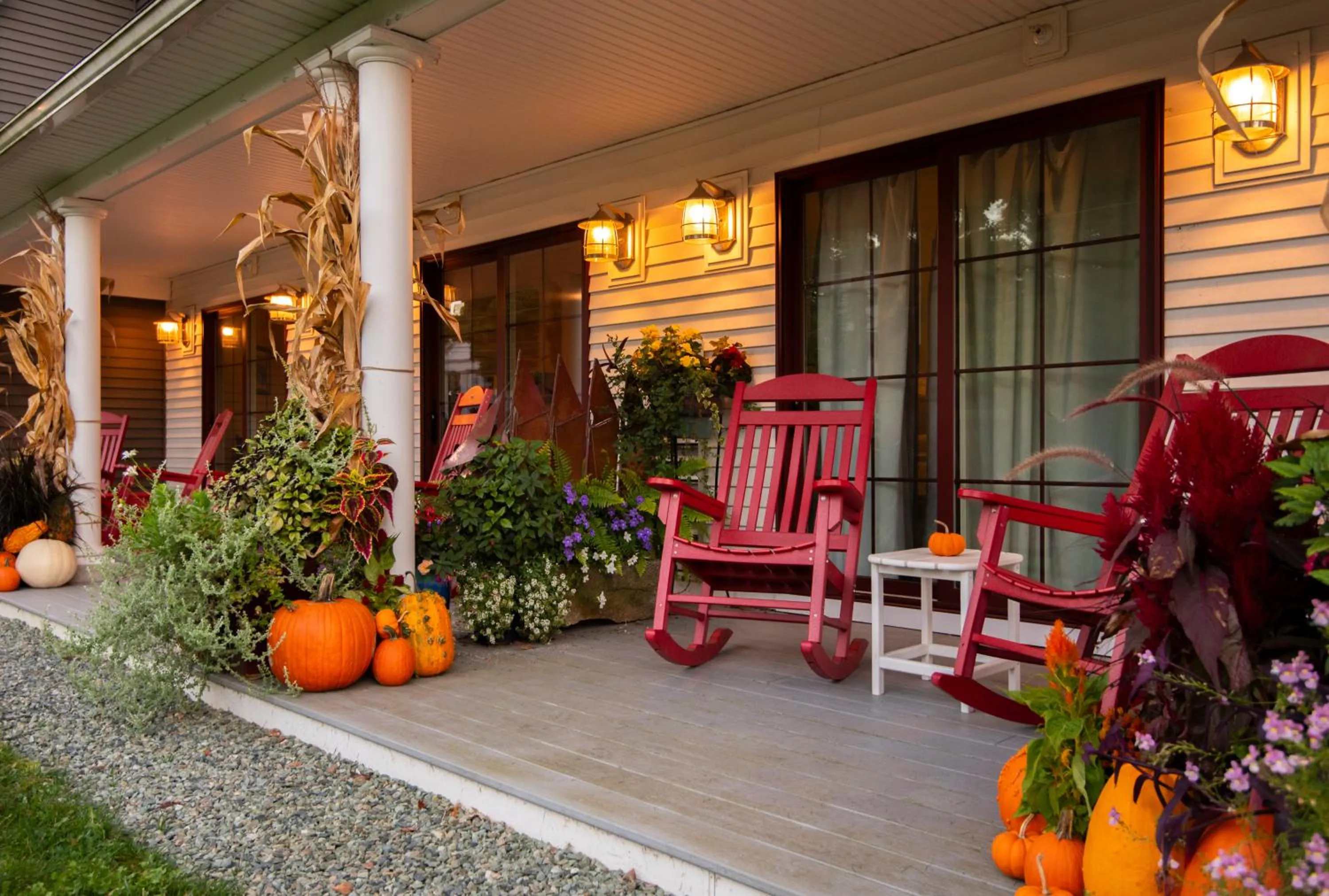 Patio in The Inn on Mount Desert