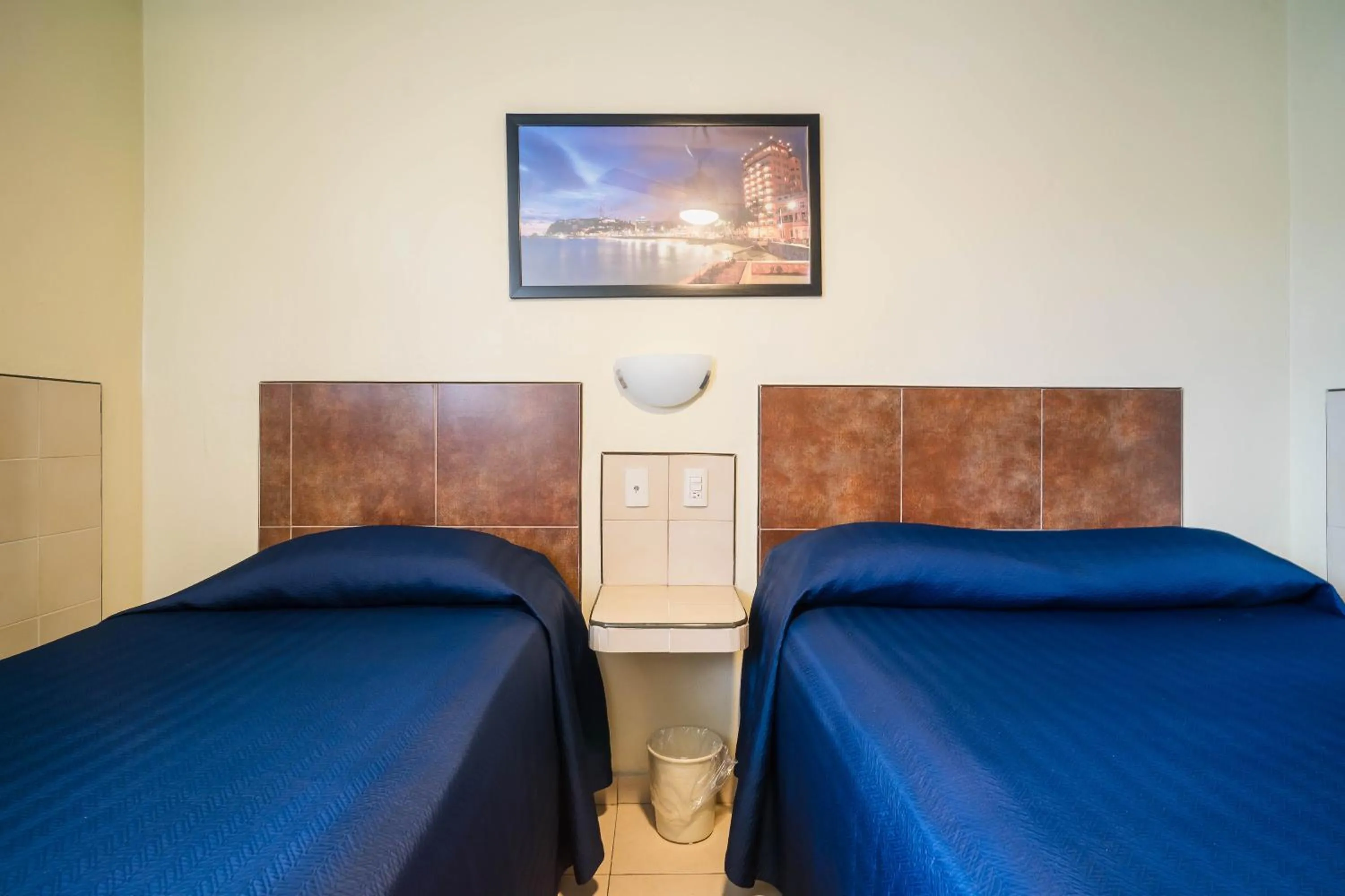 Bed in Hotel Mazatlan