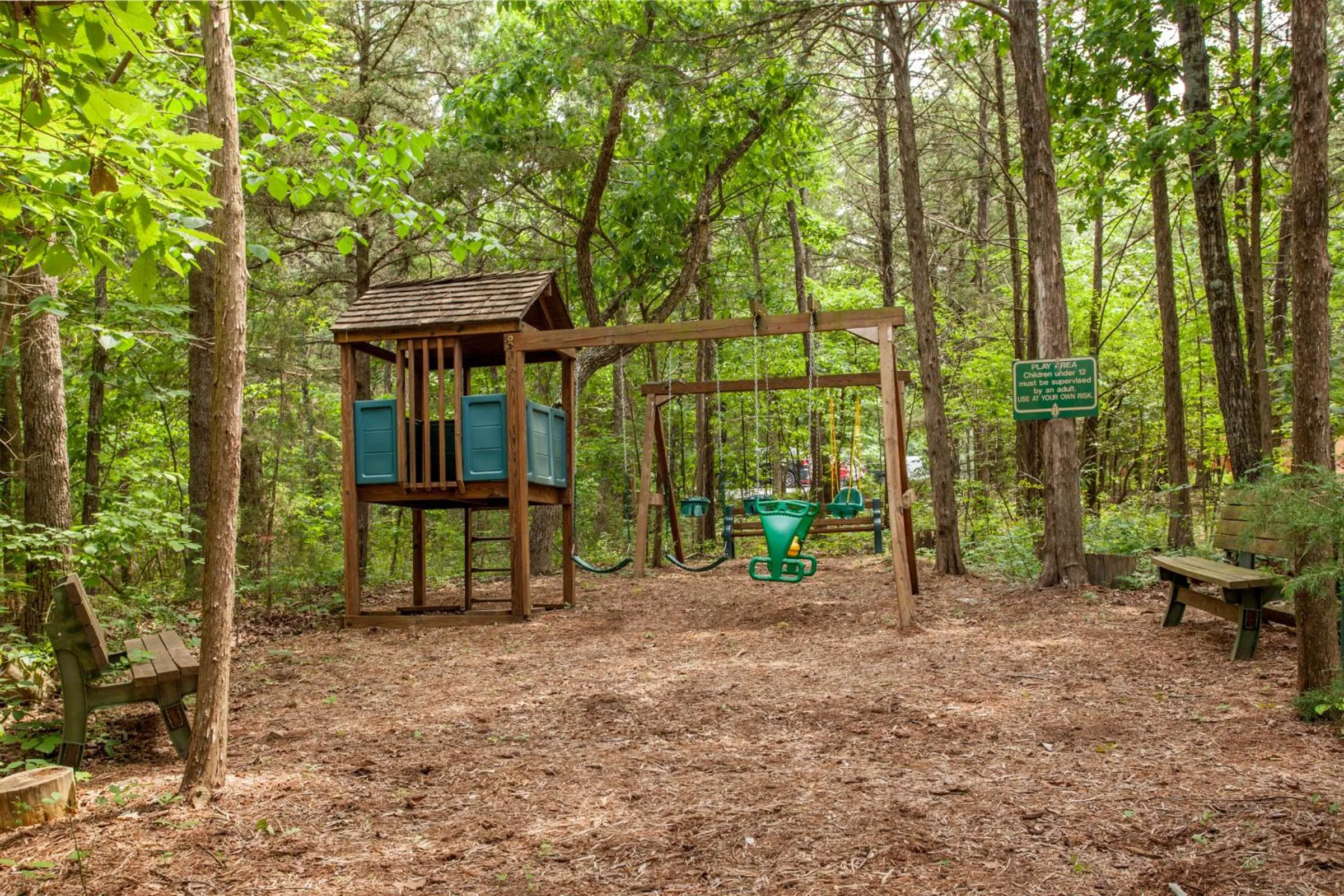 Children play ground in The Village At Indian Point Resort