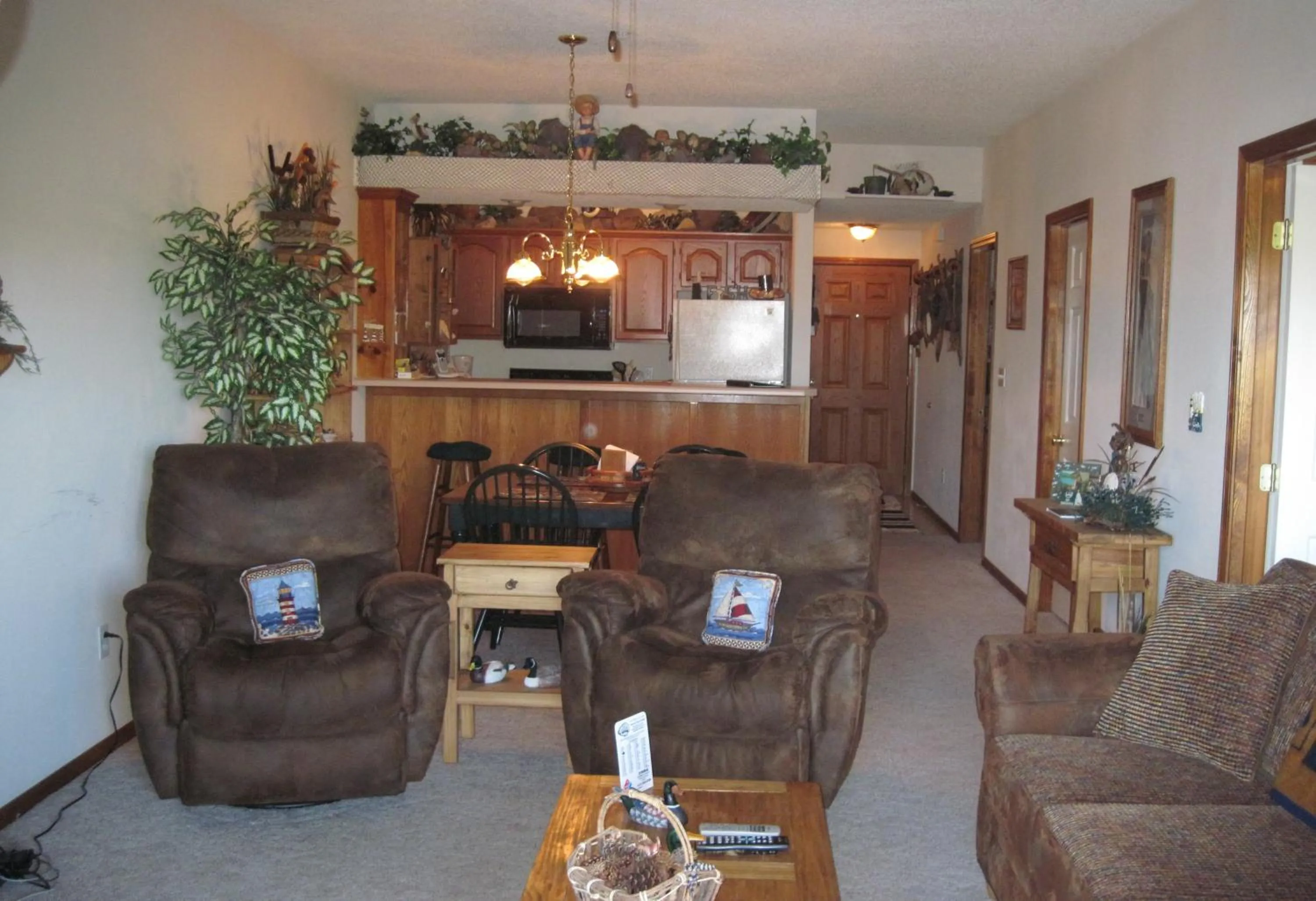 Seating area in The Village At Indian Point Resort