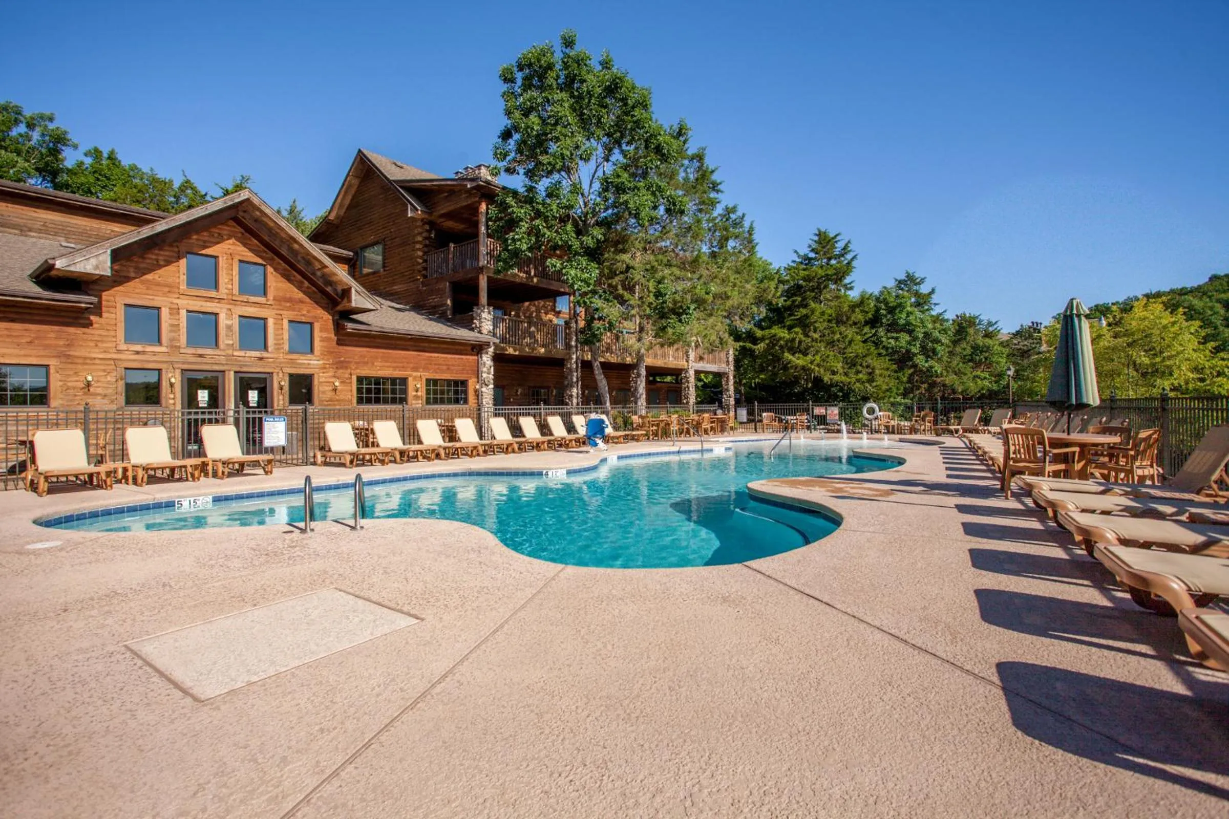 Swimming pool in The Village At Indian Point Resort