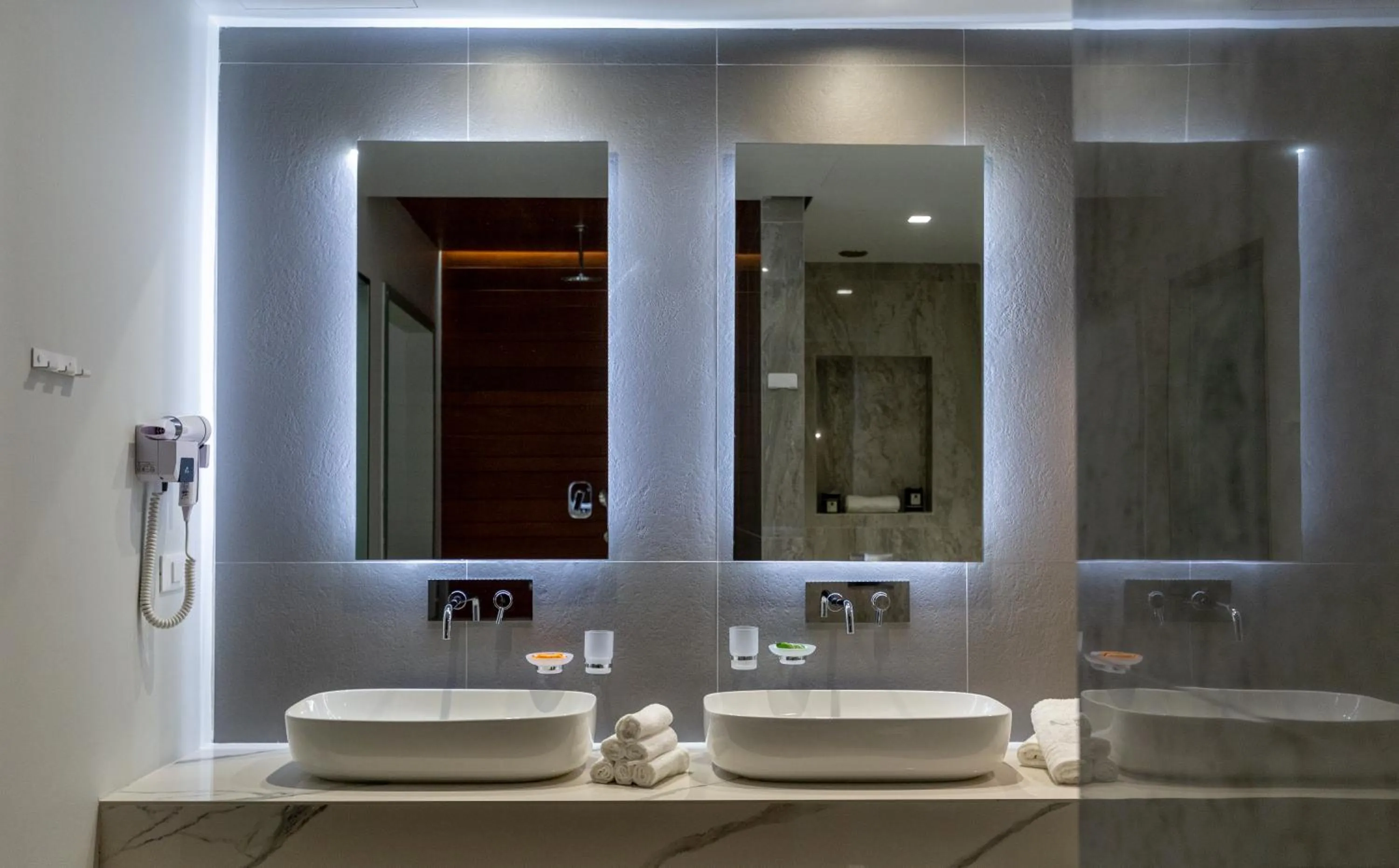 Bathroom in Messinian Icon Hotel & Suites