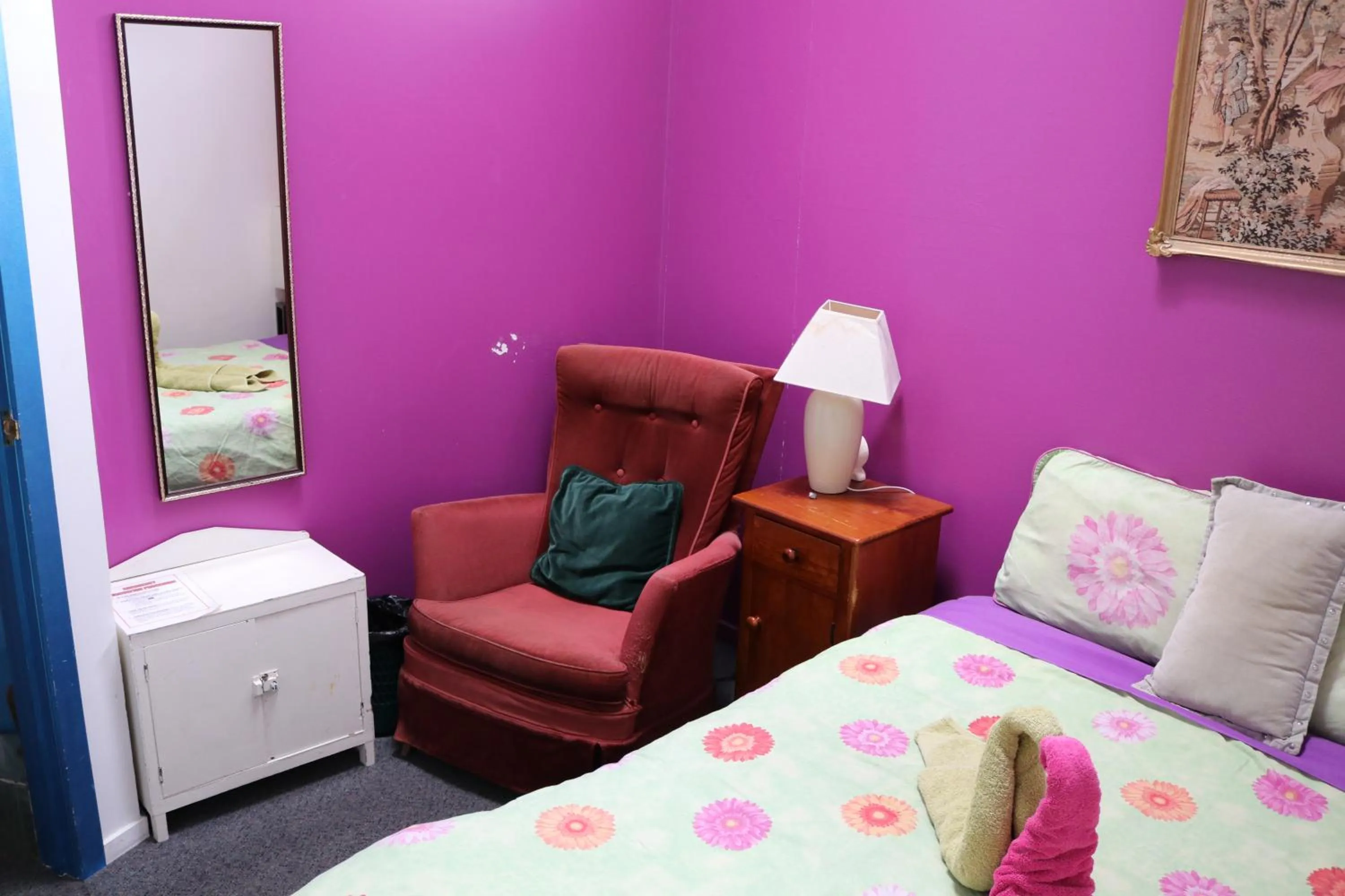 Bed in Atlantis Backpackers