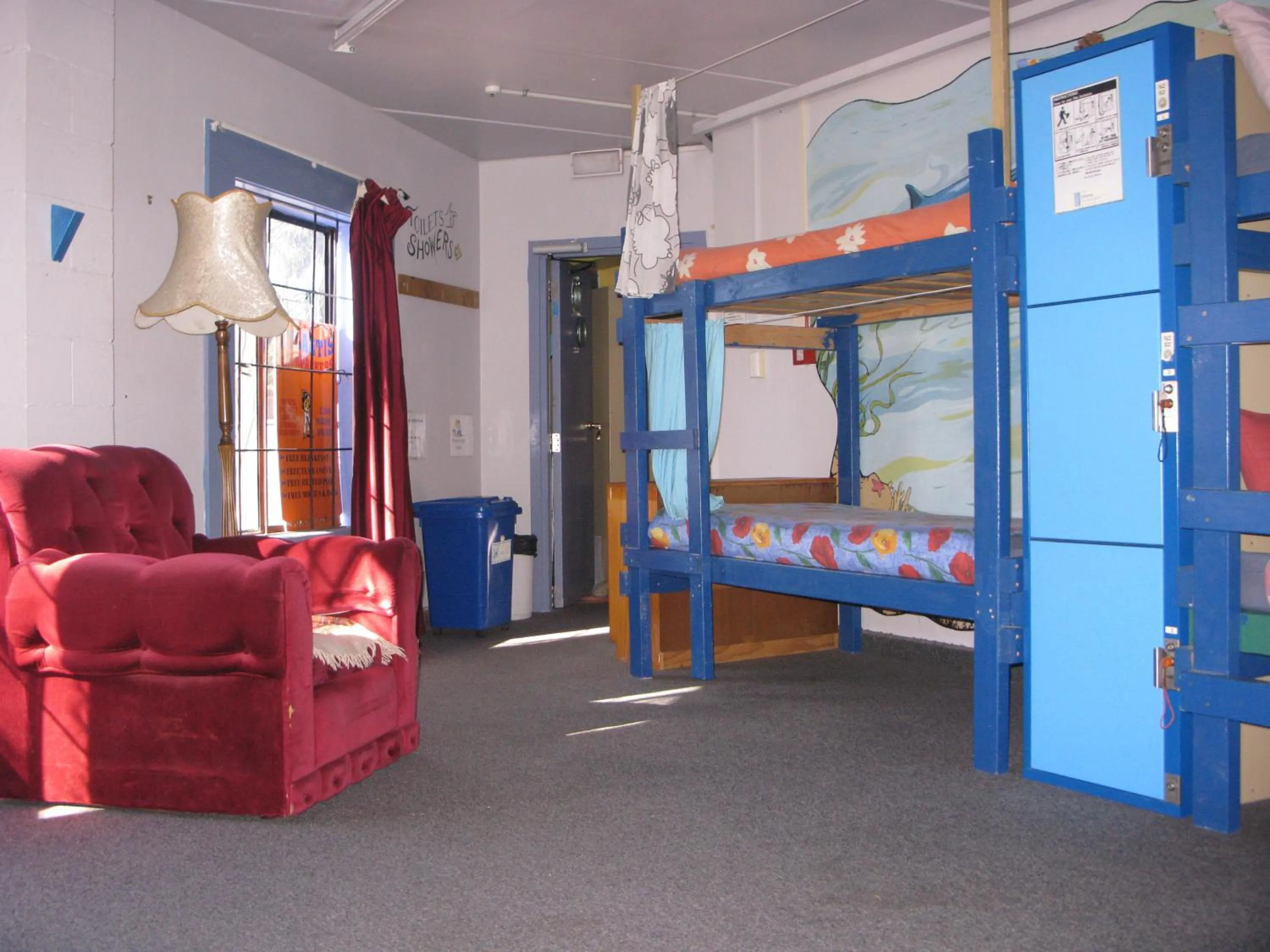 Bedroom in Atlantis Backpackers